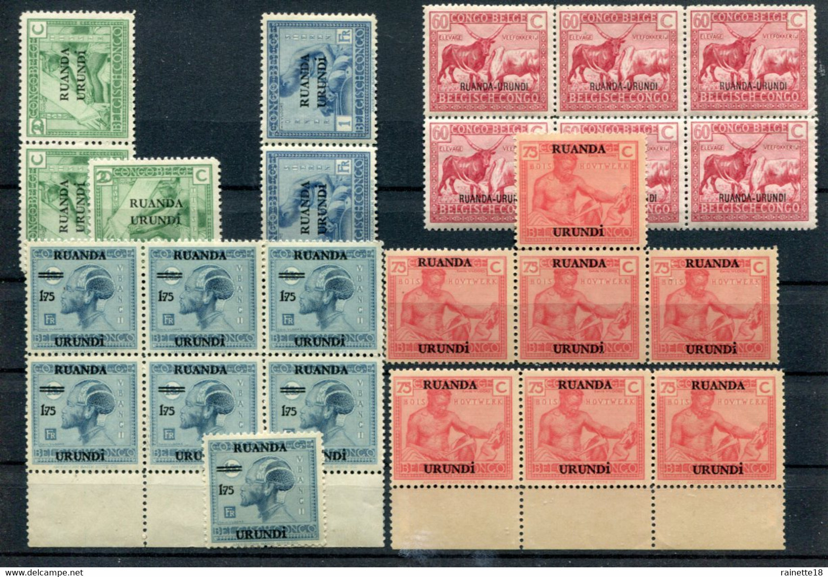 Ruanda Urundi        Divers ** - Unused Stamps