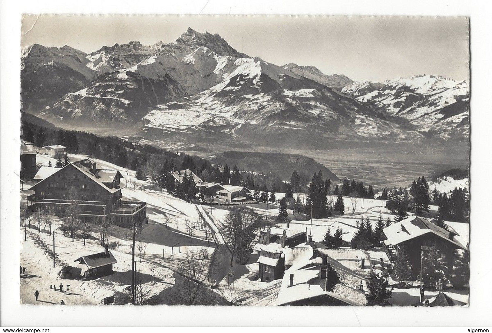 29843 - Villars Et Les Dents Du Midi + Beau Cachet Chesières - Ollon