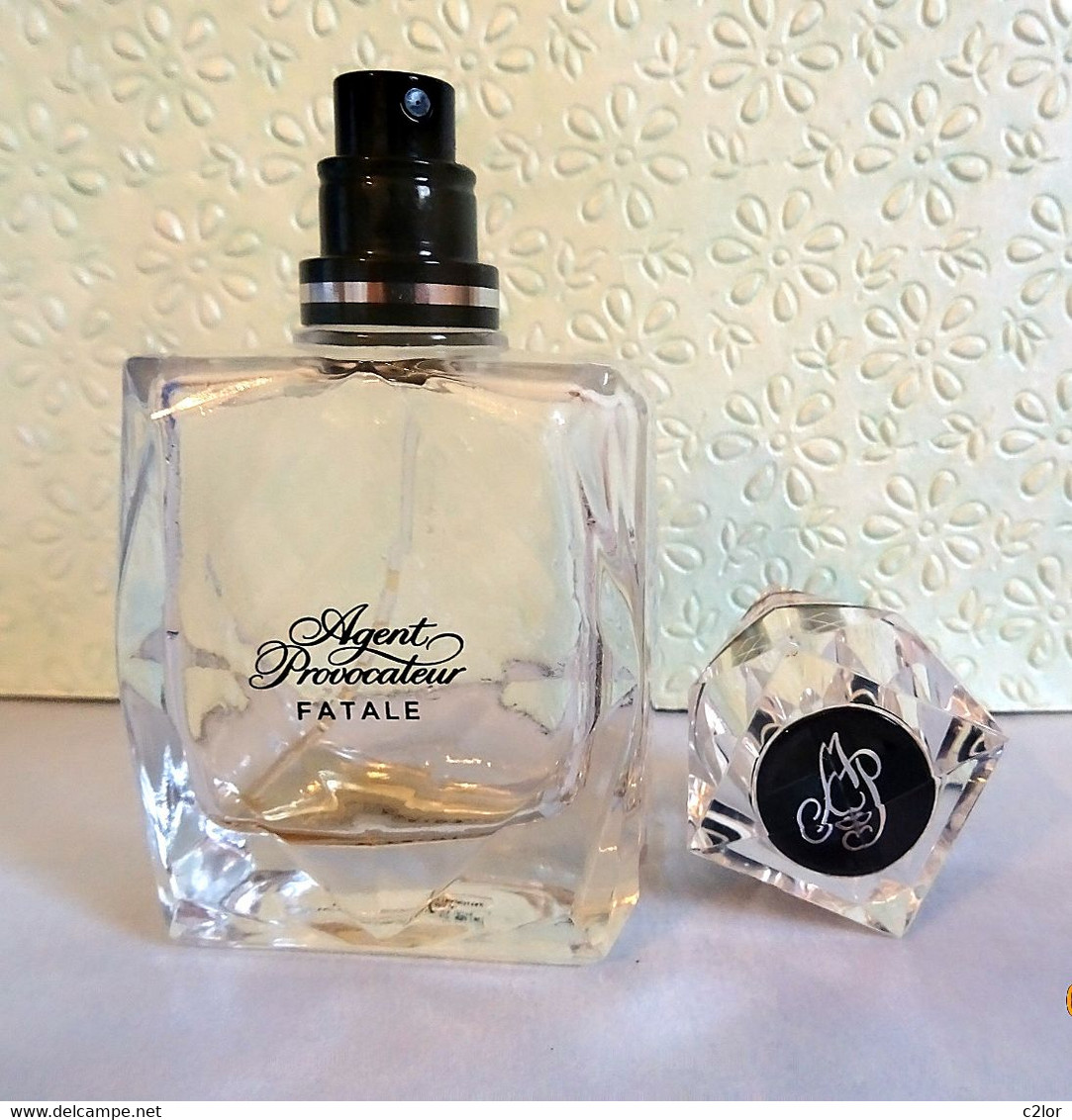 Flacon Spray   "FATALE"  De Agent Provocateur  Eau De Parfum 50 Ml VIDE - Flakons (leer)