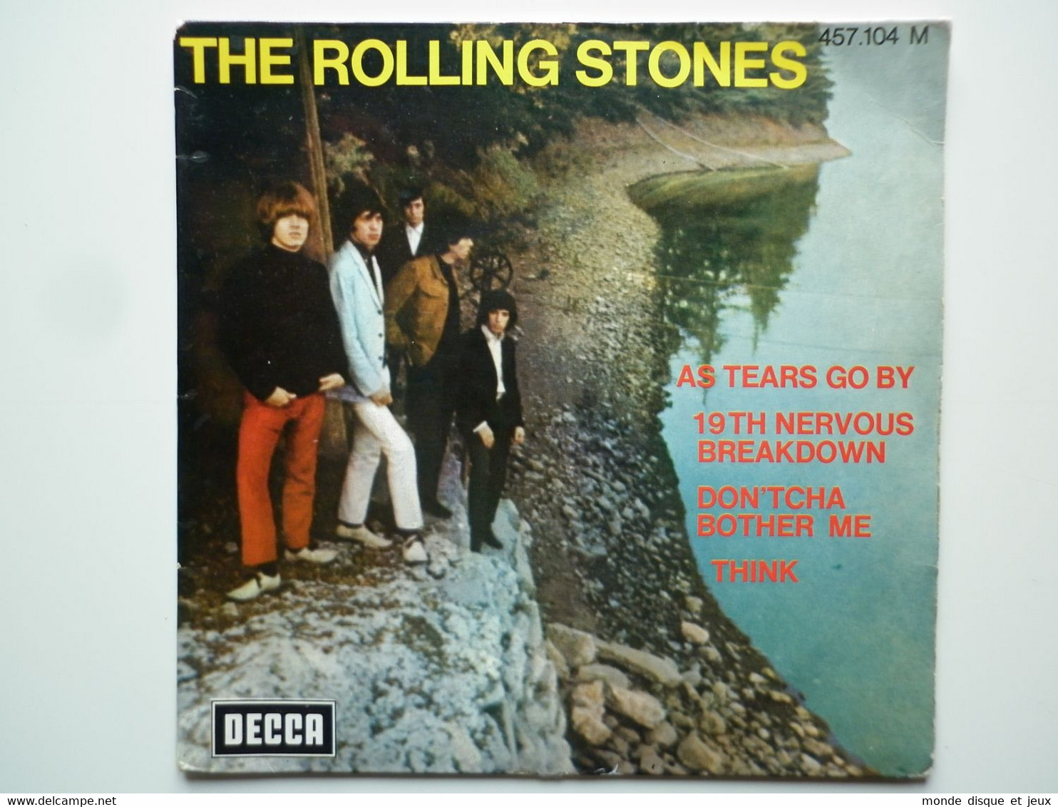 The Rolling Stones 45Tours EP Vinyle As Tears Go By / 19th Nervous Breakdown A.C.E.M. 4-66 - 45 T - Maxi-Single