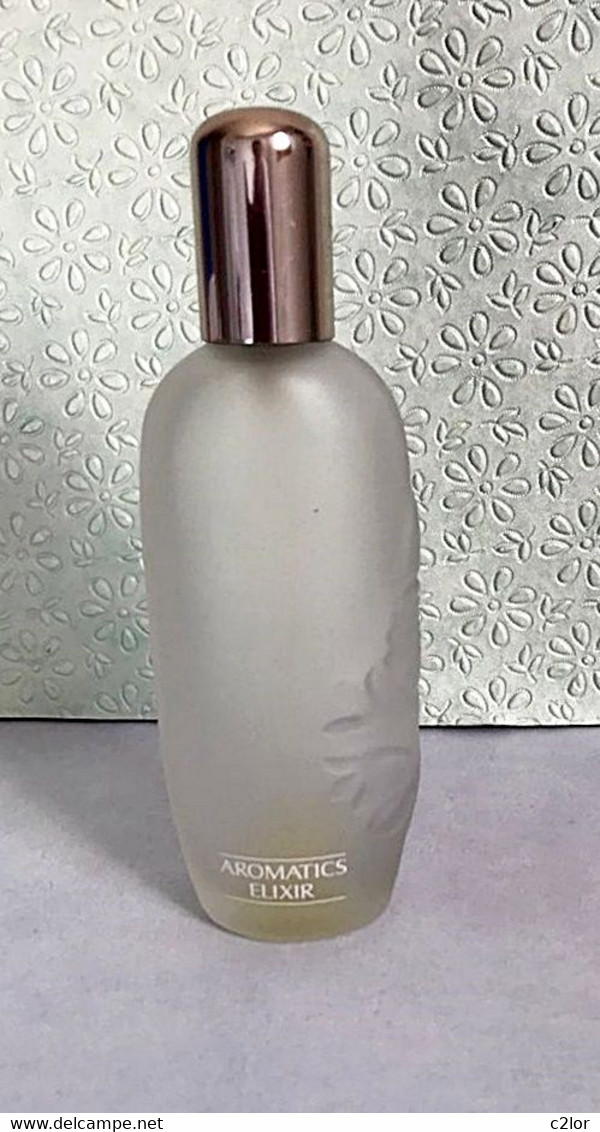 Flacon Floral Spray   " AROMATICS ELIXIR "  De CLINIQUE  Eau DeToilette 100 Ml VIDE - Flaconi Profumi (vuoti)