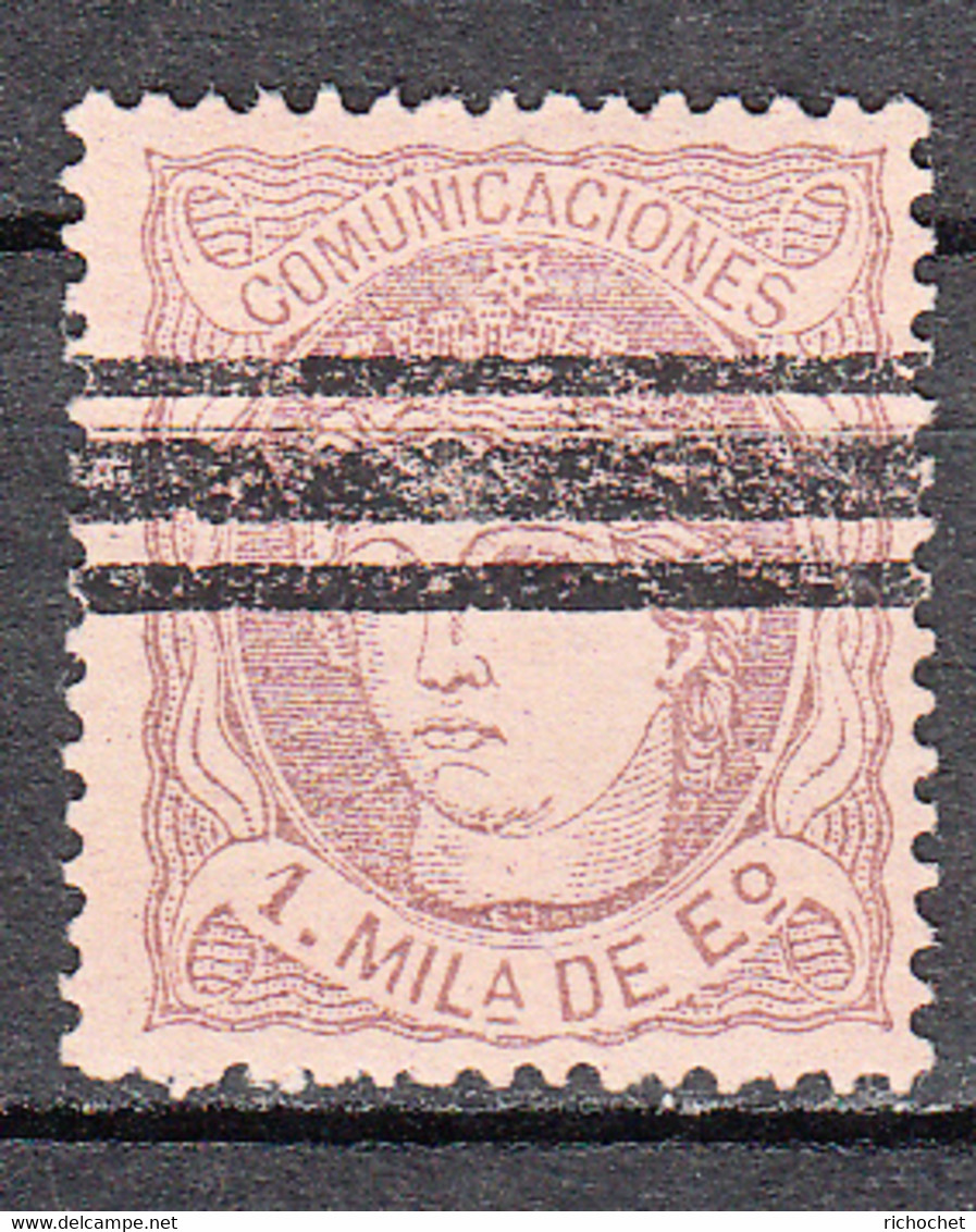 Espagne - 102 Annulé 3 Barres - Usati