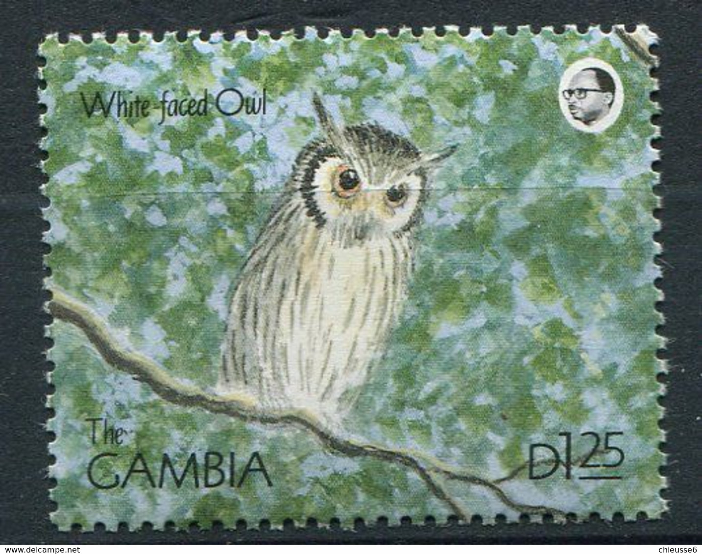 Gambie ** N° 899 Hibou - Gambie (1965-...)