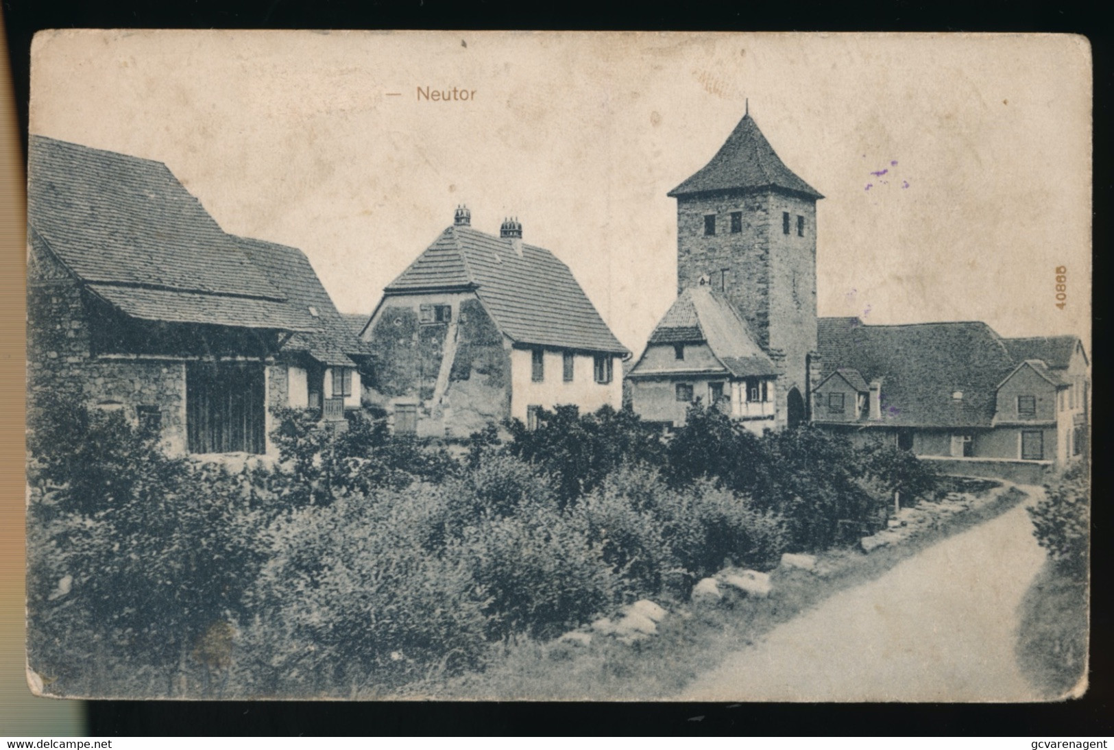 NEUTOR      FELDPOST  2 GARDE INF.DIV     2 SCANS - Dambach-la-ville