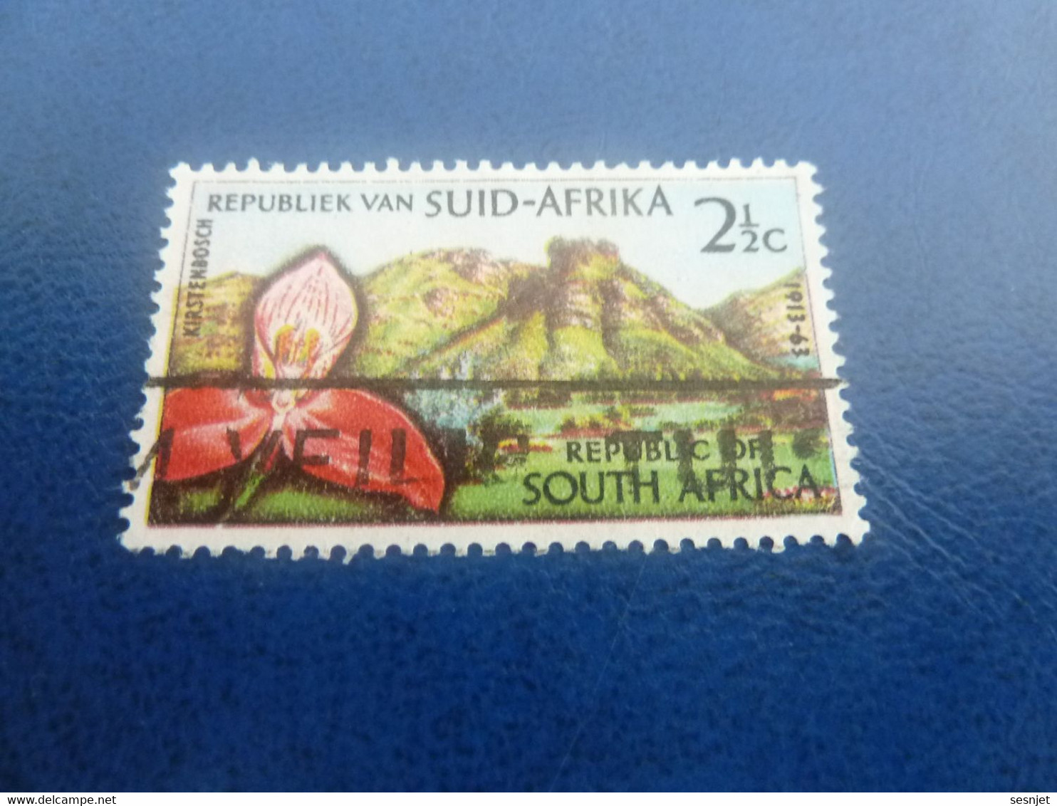 Républic Of South Africa - Kirstenbosch - 2 1/2 C. - Multicolore - Oblitéré - Année 1963 - - Used Stamps