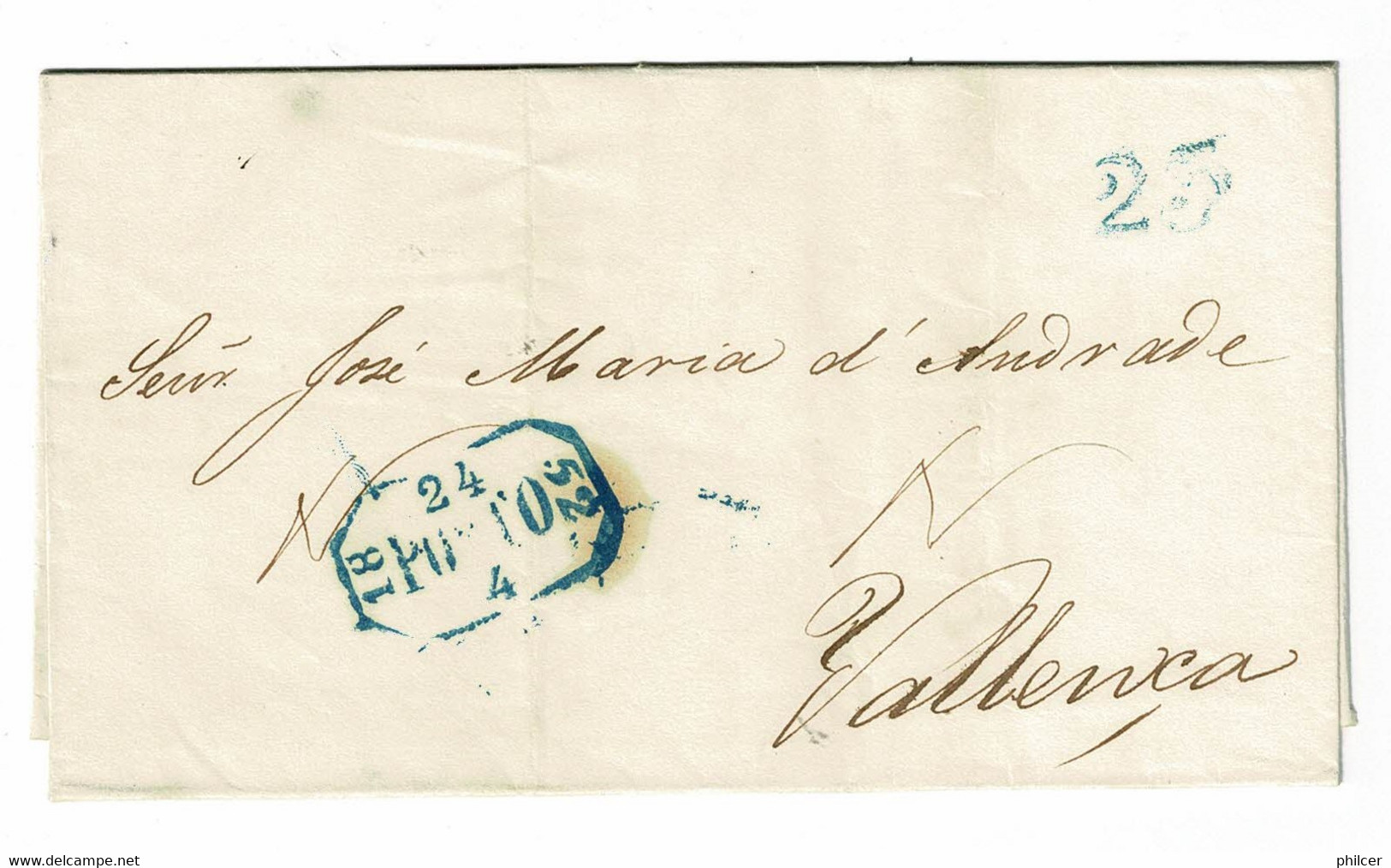 Portugal, 1852, Porto-Valença - ...-1853 Prephilately