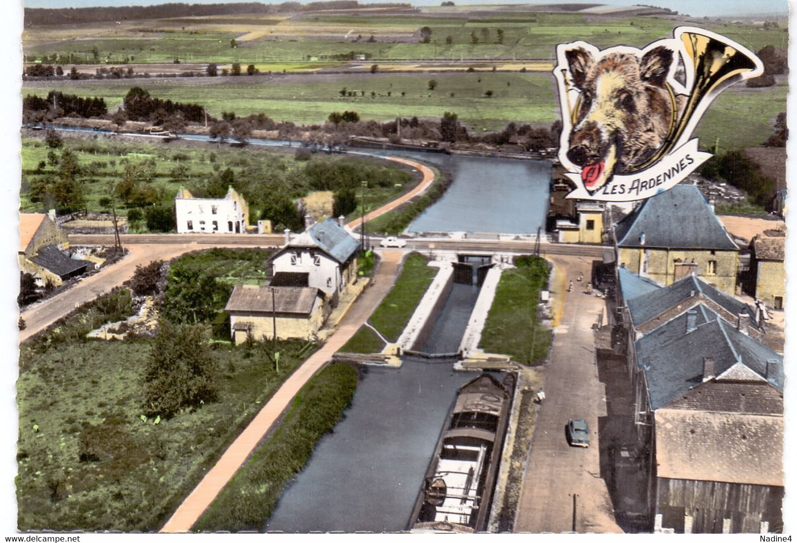 CP - Pont à Bar - L'Ecluse N° 6 , Canal Des Ardennes - Sonstige & Ohne Zuordnung