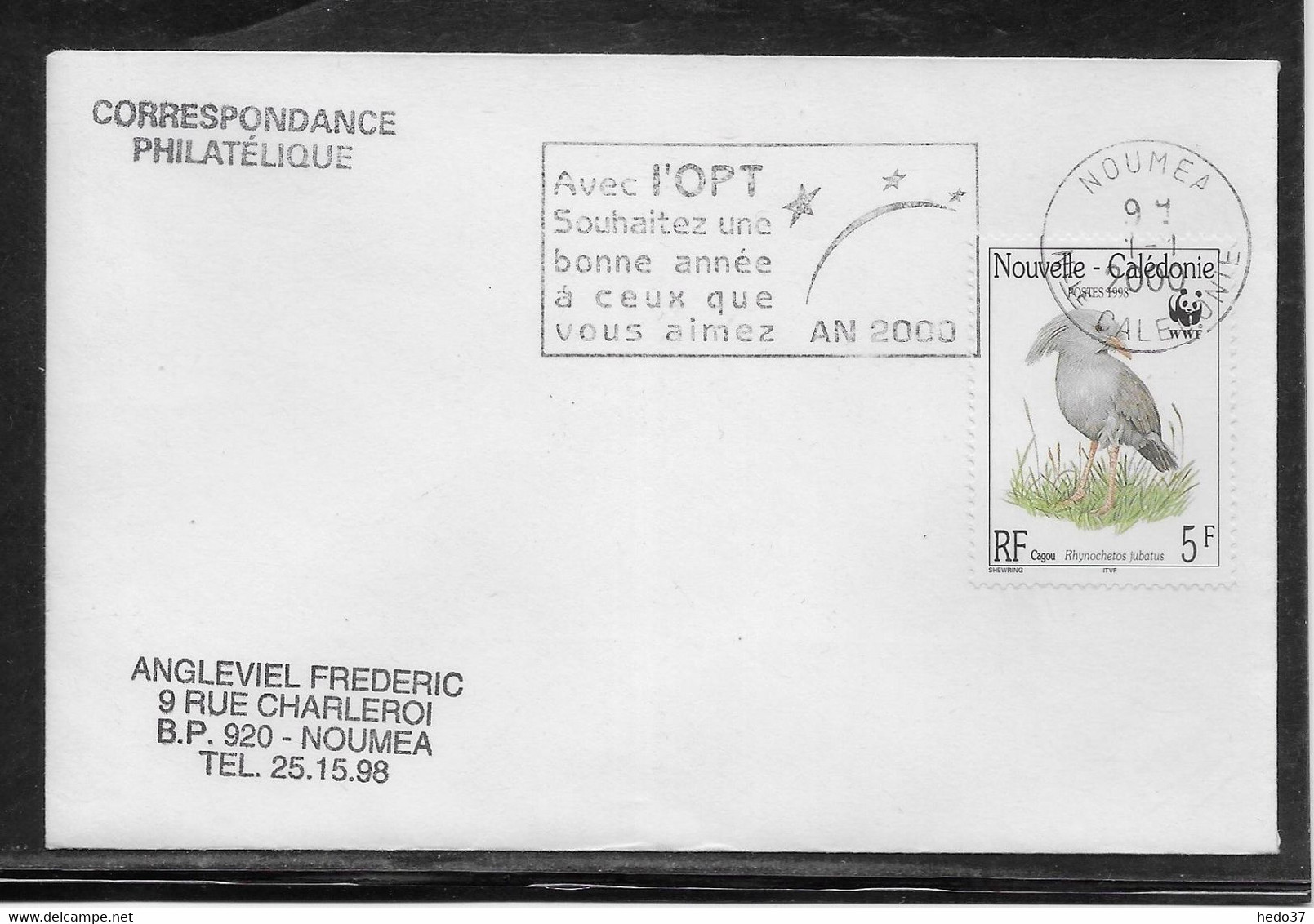 Nouvelle Calédonie - Enveloppe - TB - Storia Postale