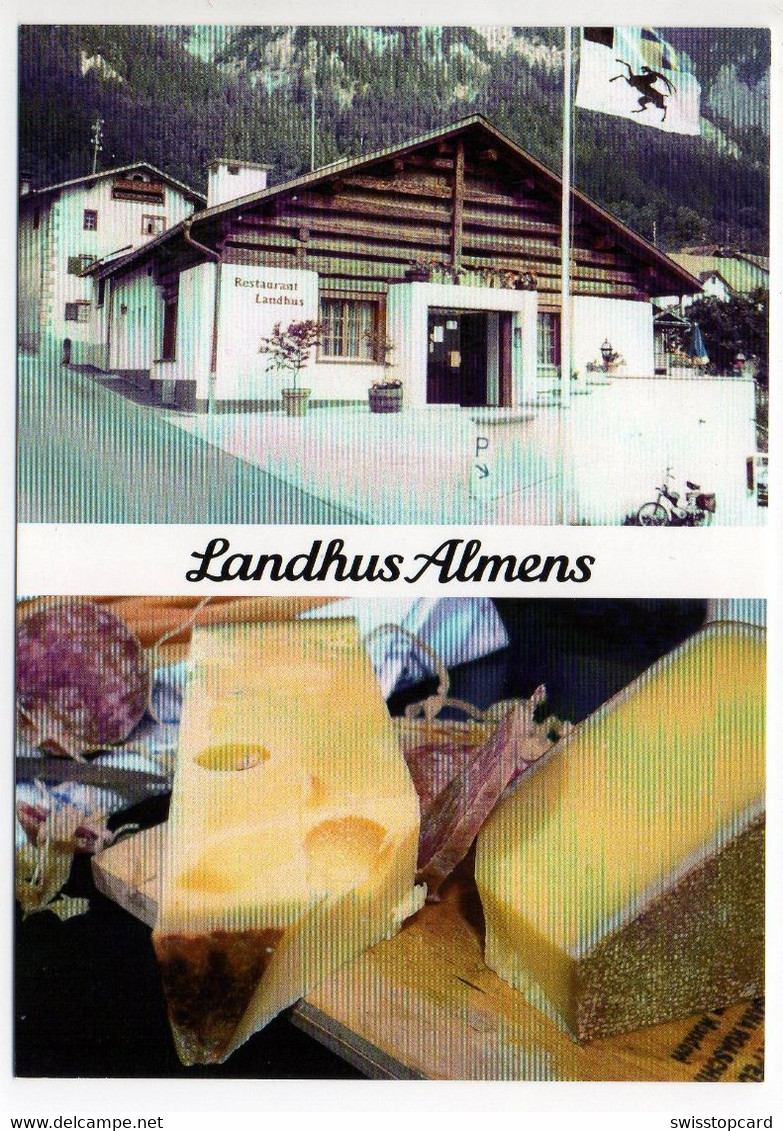 HINTERRHEIN DOMLESCHG Landwirtschaft Käse Restaurant Landhus Almens - Domleschg