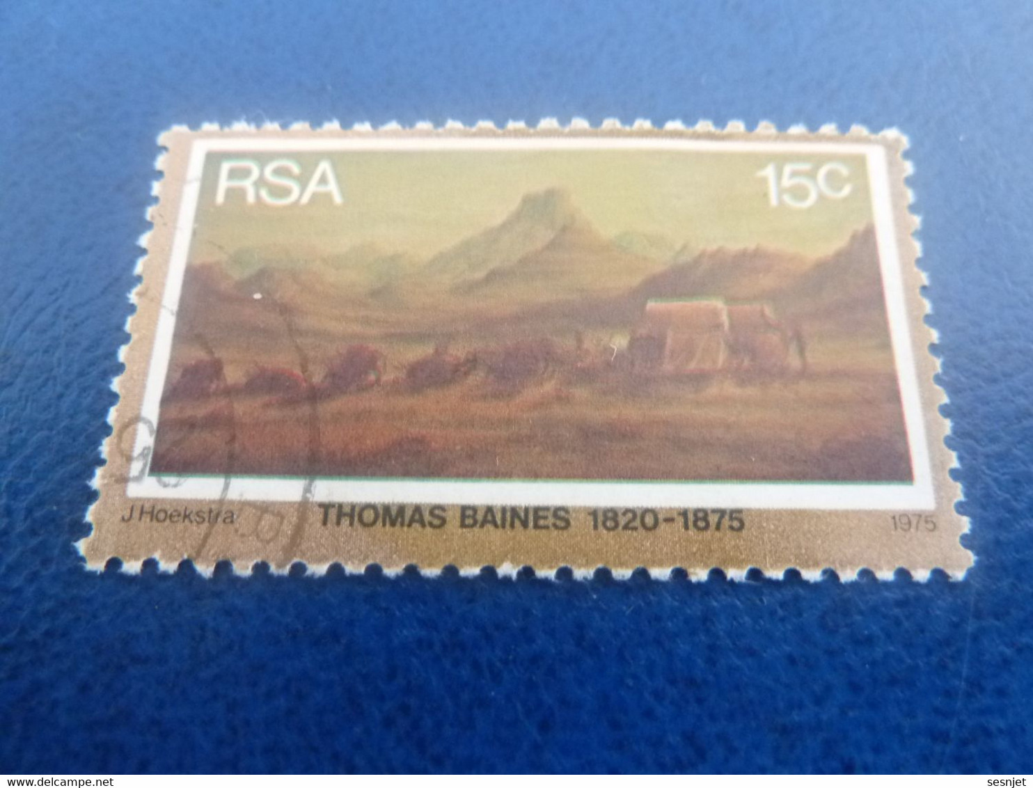 Rsa - Thomas Baines (1820-1875) - 15 C. - Multicolore - Oblitéré - Année 1975 - - Gebruikt