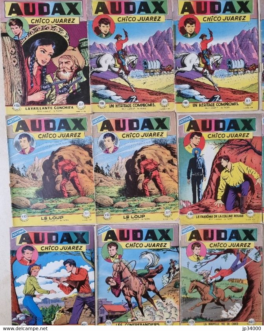 AUDAX: Lot 46 Numéros Récits Complets ARTIMA Avec Bill Tornade, Chico Juarez. - Lots De Plusieurs BD