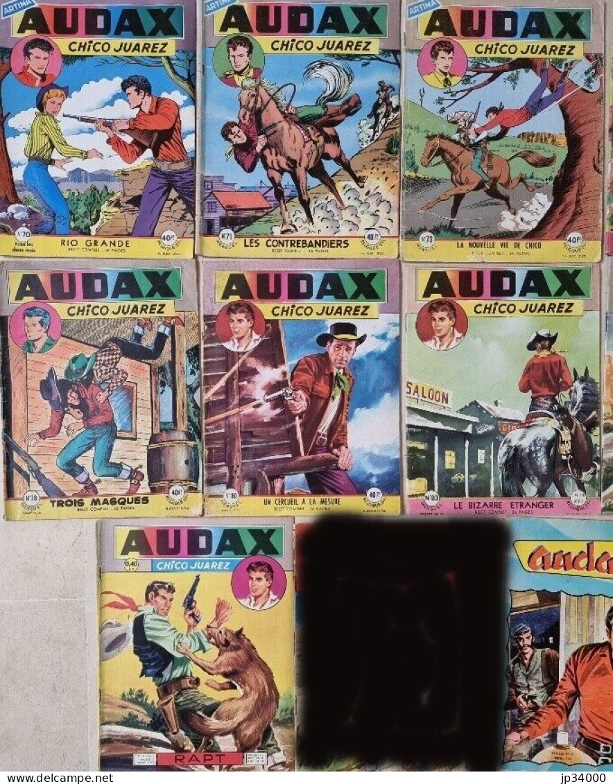 AUDAX: Lot 46 Numéros Récits Complets ARTIMA Avec Bill Tornade, Chico Juarez. - Lots De Plusieurs BD