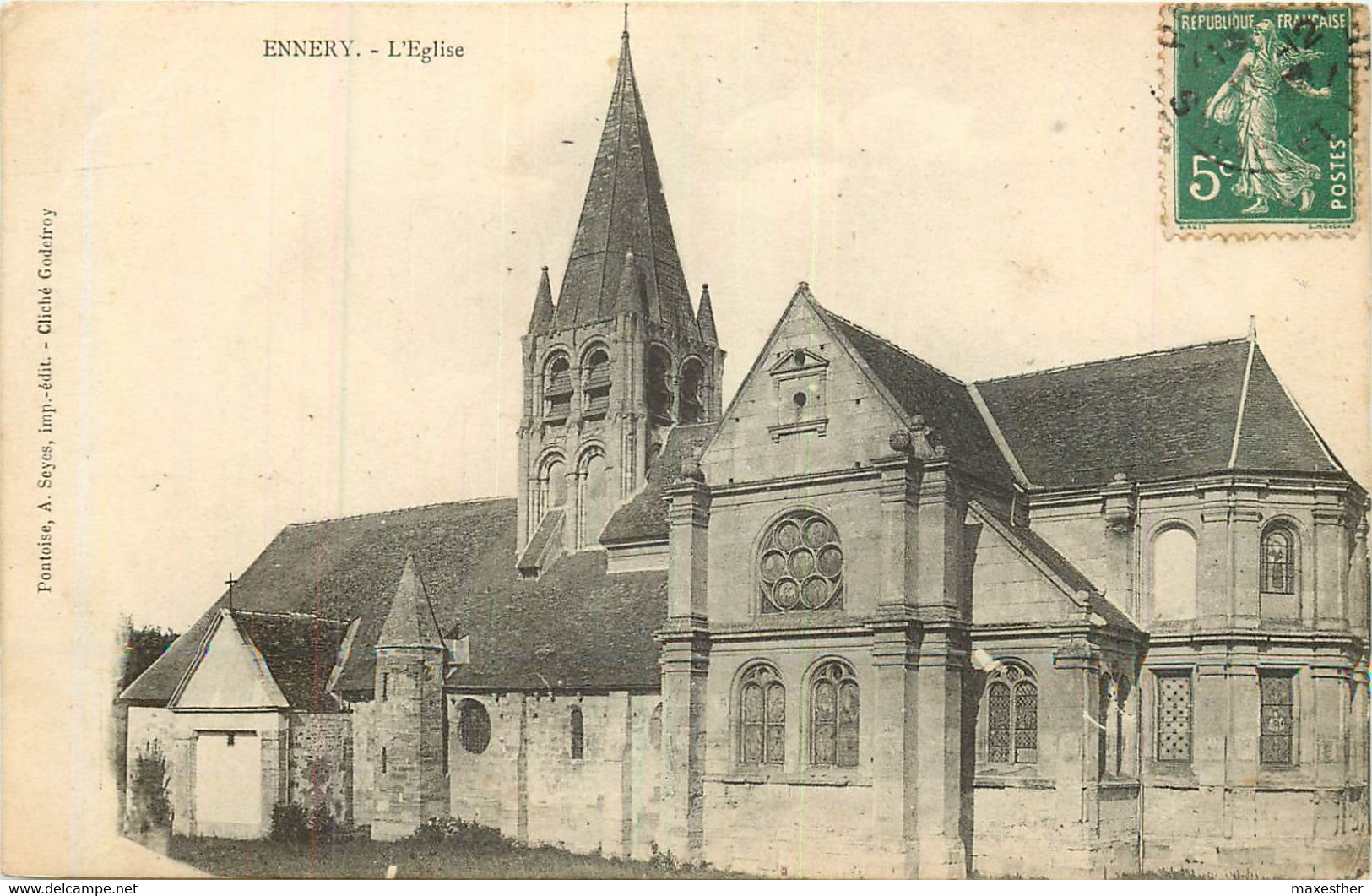 ENNERY L'église - Ennery