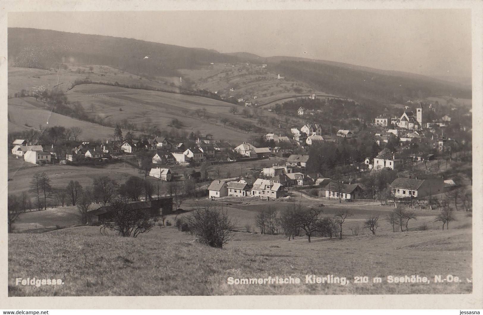 AK - NÖ - Kierling . Ortsansicht - 1931 - Klosterneuburg