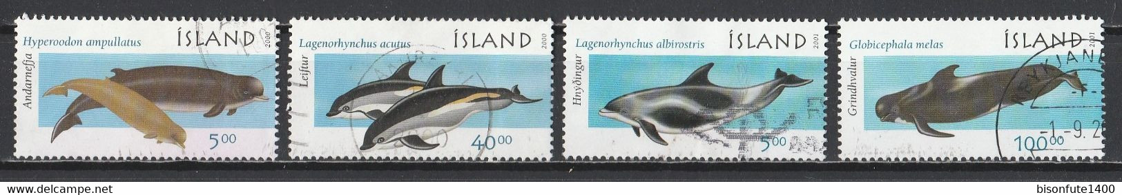 Islande 2000 : Timbres Yvert & Tellier N° 882 - 883 - 884 - 885 - 891 - 892 - 893 Et 894 Oblitérés. - Gebraucht