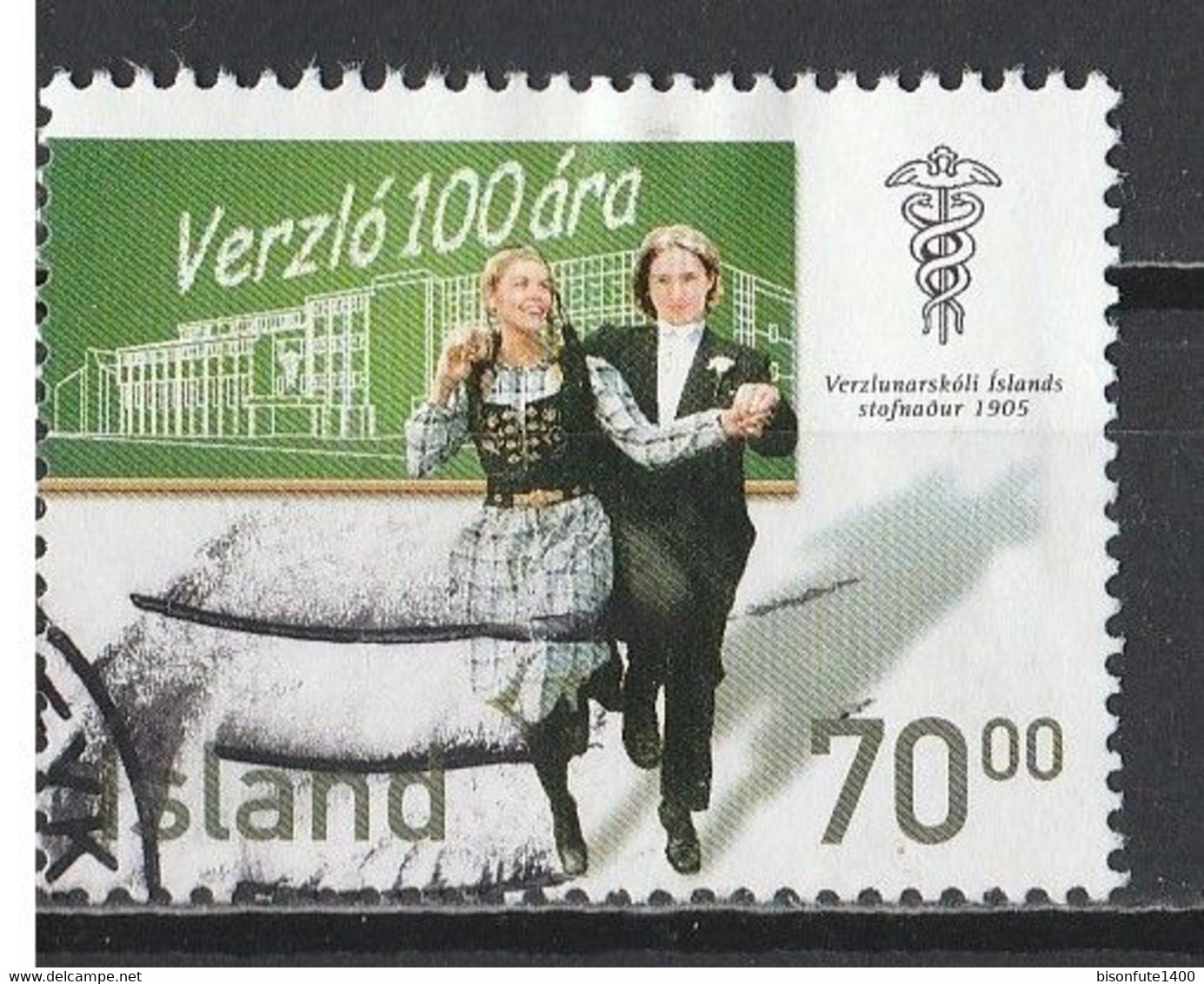 Islande 2005 : Timbres Yvert & Tellier N° 1017 - 1018 - 1030 - 1031 - 1038 Et 1041 Oblitérés. - Usados