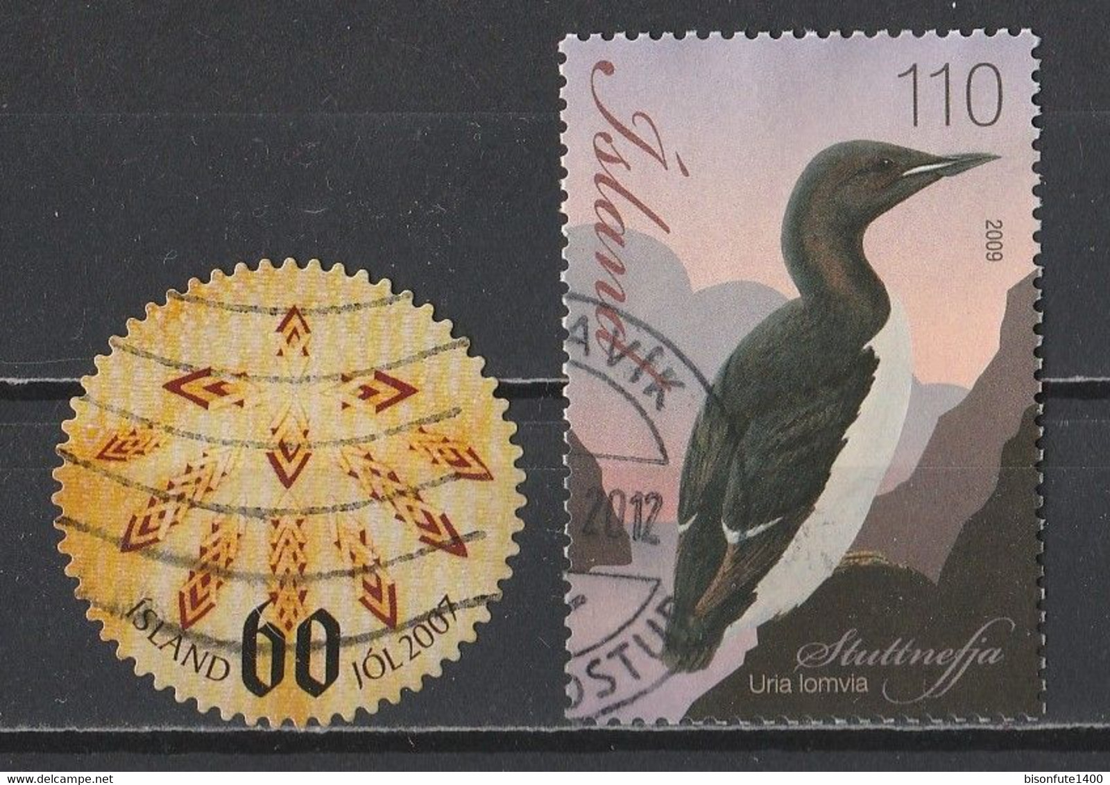 Islande 2007-2009 : Timbres Yvert & Tellier N° 1112 Et 1179 Oblitérés. - Oblitérés