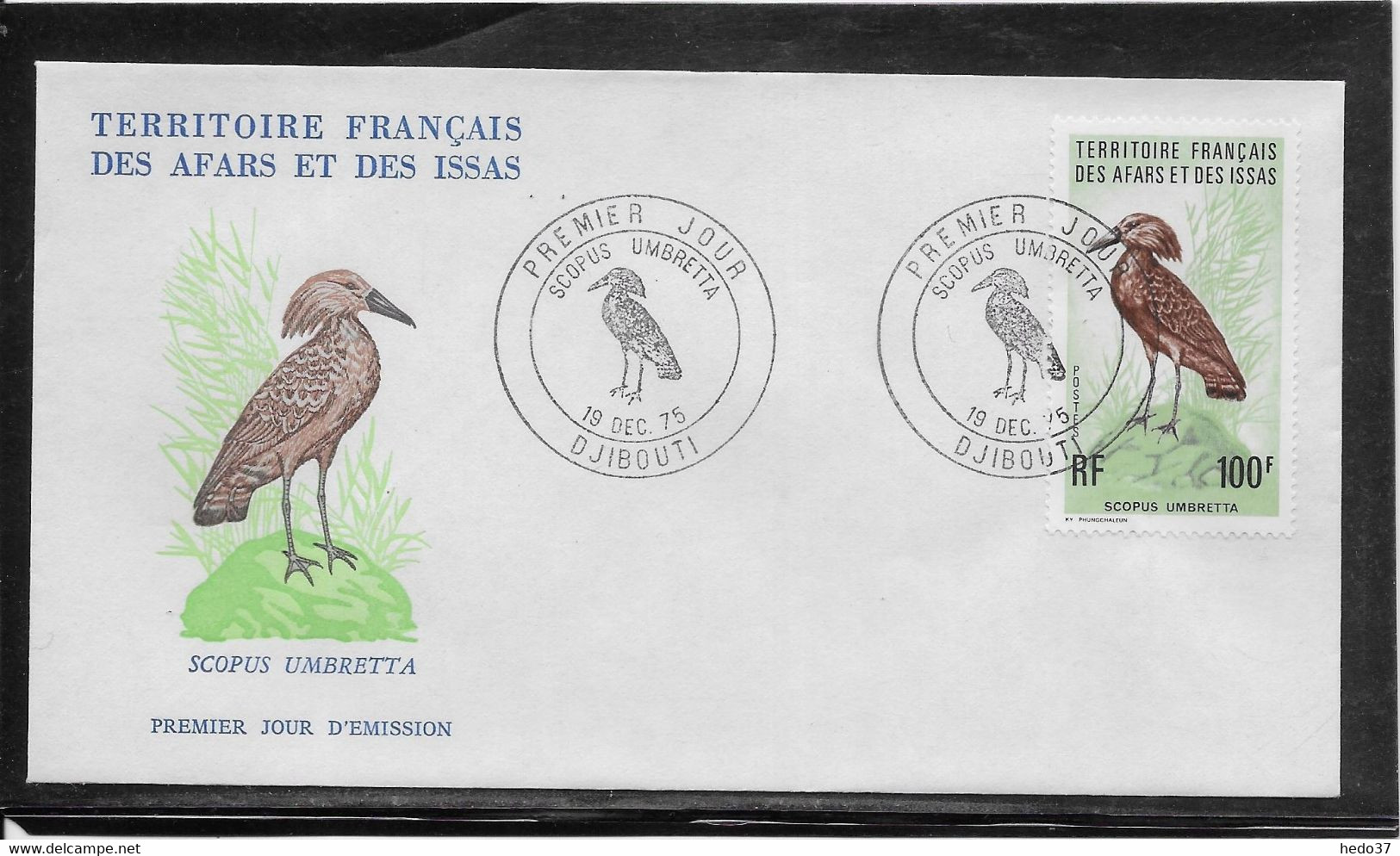 Afras Et Issas - Oiseaux - Enveloppe 1er Jour - TB - Storia Postale