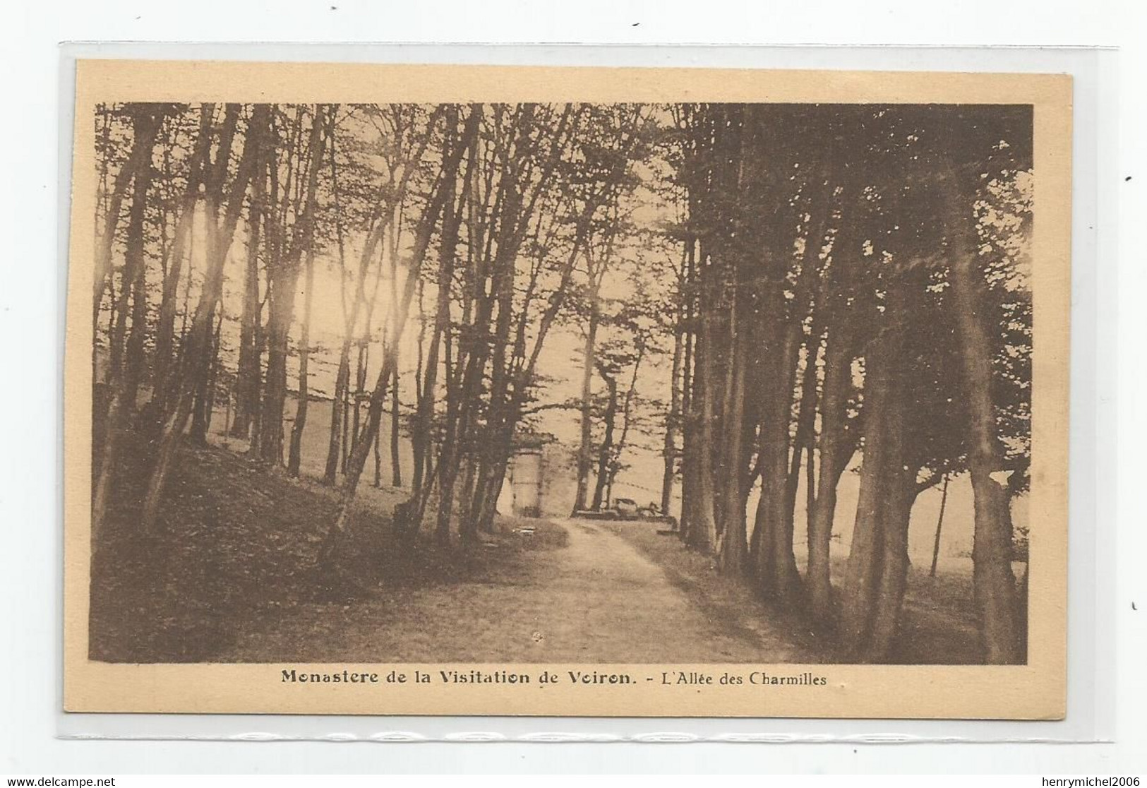 38 Isère Voiron Monastère De La Visitation L'allée Des Charmilles - Voiron