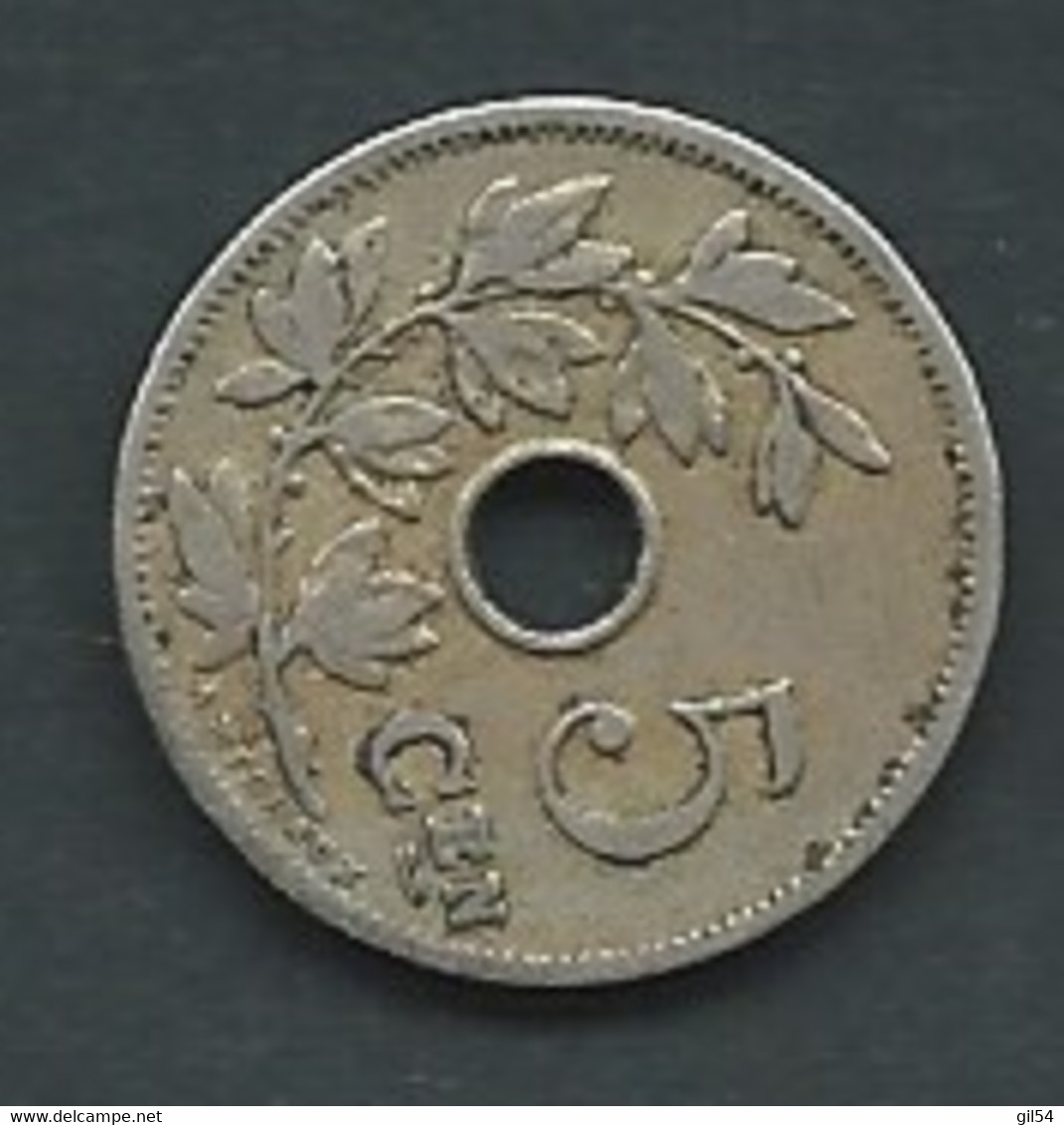 BELGIQUE 5 CENTIMES 1904    - Pic 7404 - 5 Cent