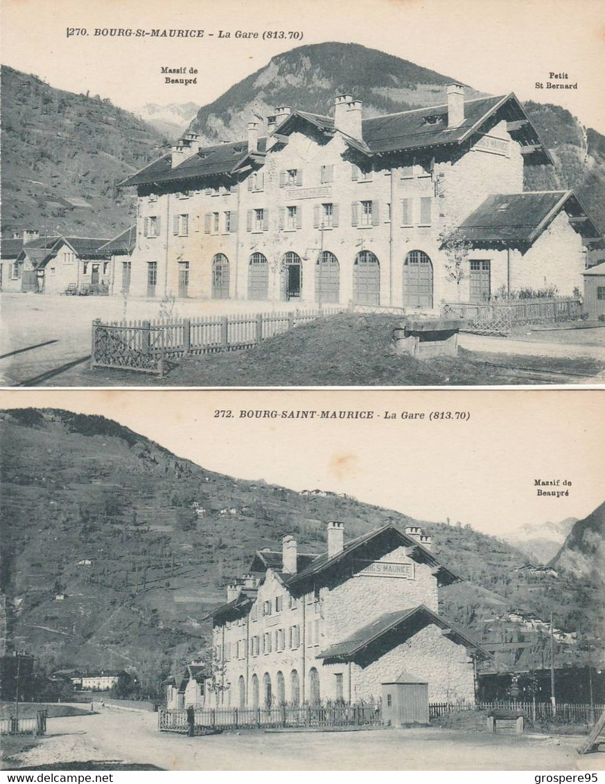 BOURG SAINT MAURICE LA GARE EDITIONS BEROUD - Bourg Saint Maurice