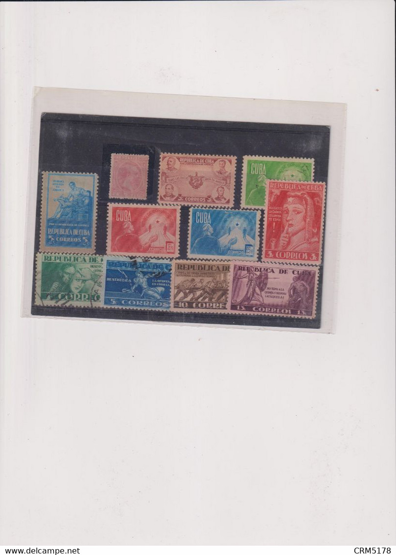 CUBA-LOT TP N° 86 X-et TP Entre Le N° 270 Et 284- X -NSG- OB  1894 - Lots & Serien