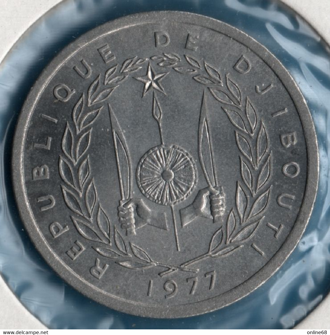 DJIBOUTI 2 FRANCS 1977 KM# 21 Antilope - Djibouti