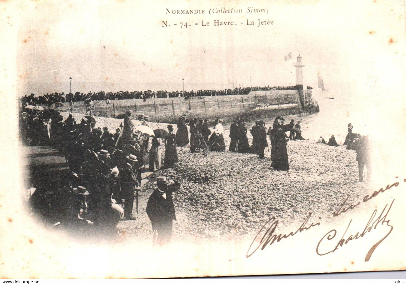 76 - Seine Maritime - Le Havre - La Jetée Obl Daguin Le Havre Port - 1877-1920: Semi Modern Period