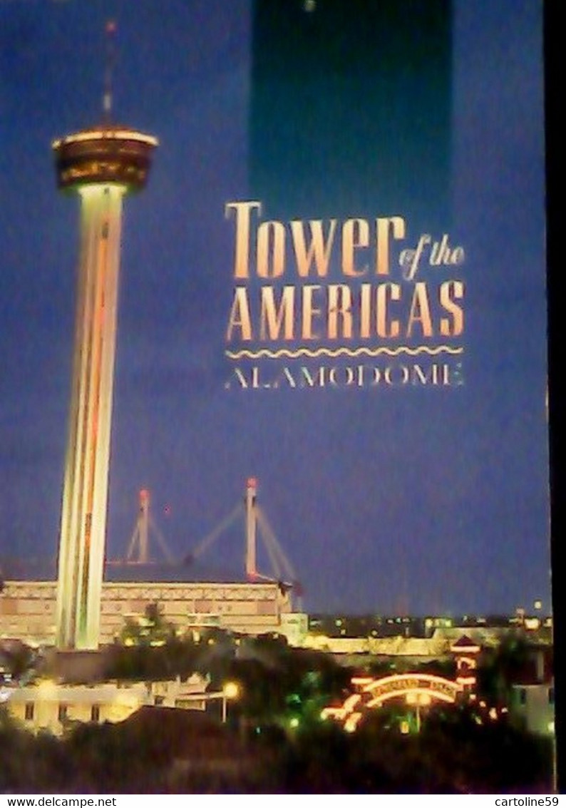 USA  Texas San Antonio Alamodome Alamo Tower Of Americas VB2000 IO6500 - San Antonio