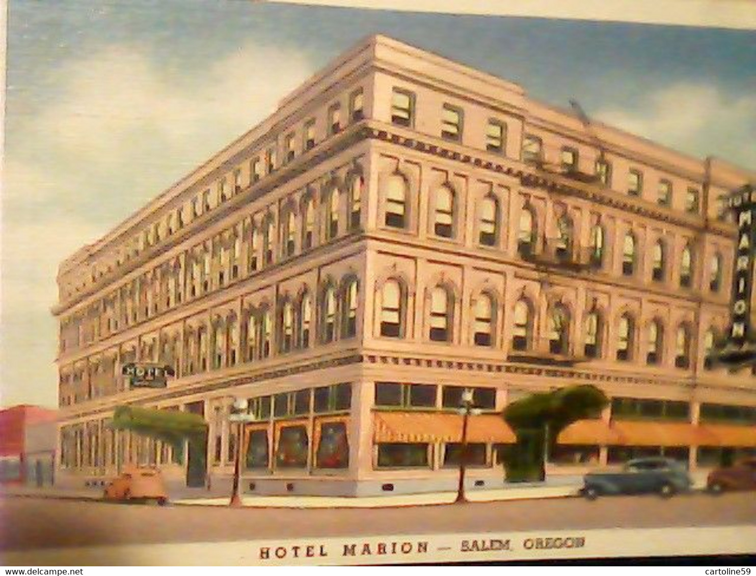 USA  Oregon > Salem - Hotel MARION VB1952 IO6502 - Salem