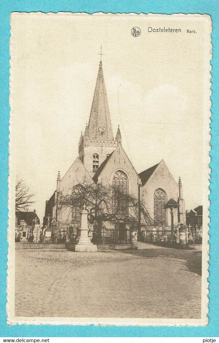 * Oostvleteren - Vleteren (West Vlaanderen) * (Nels, Uitgever G. Vandeputte Vanbelle - Photo Alleweireldt) église, Kerk - Vleteren