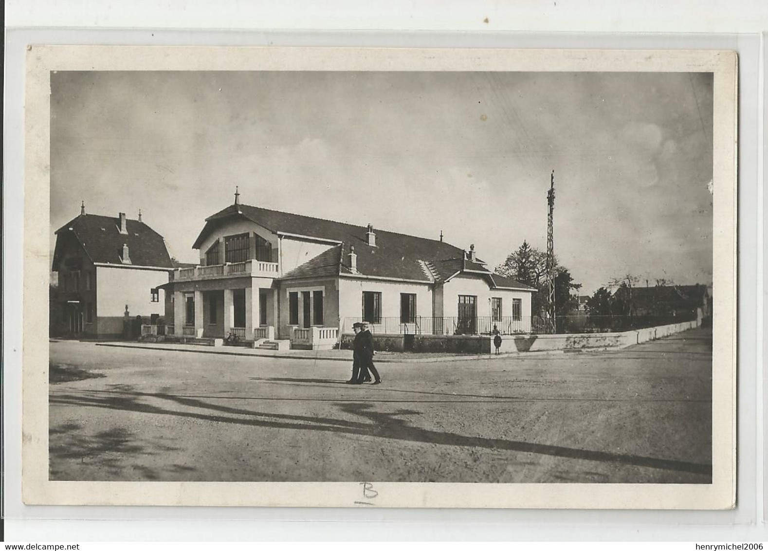 38 Isère St Saint Marcellin Le Gymnase Et Les Bains Douches Ed Veyret Photo Faure , 1951 - Saint-Marcellin