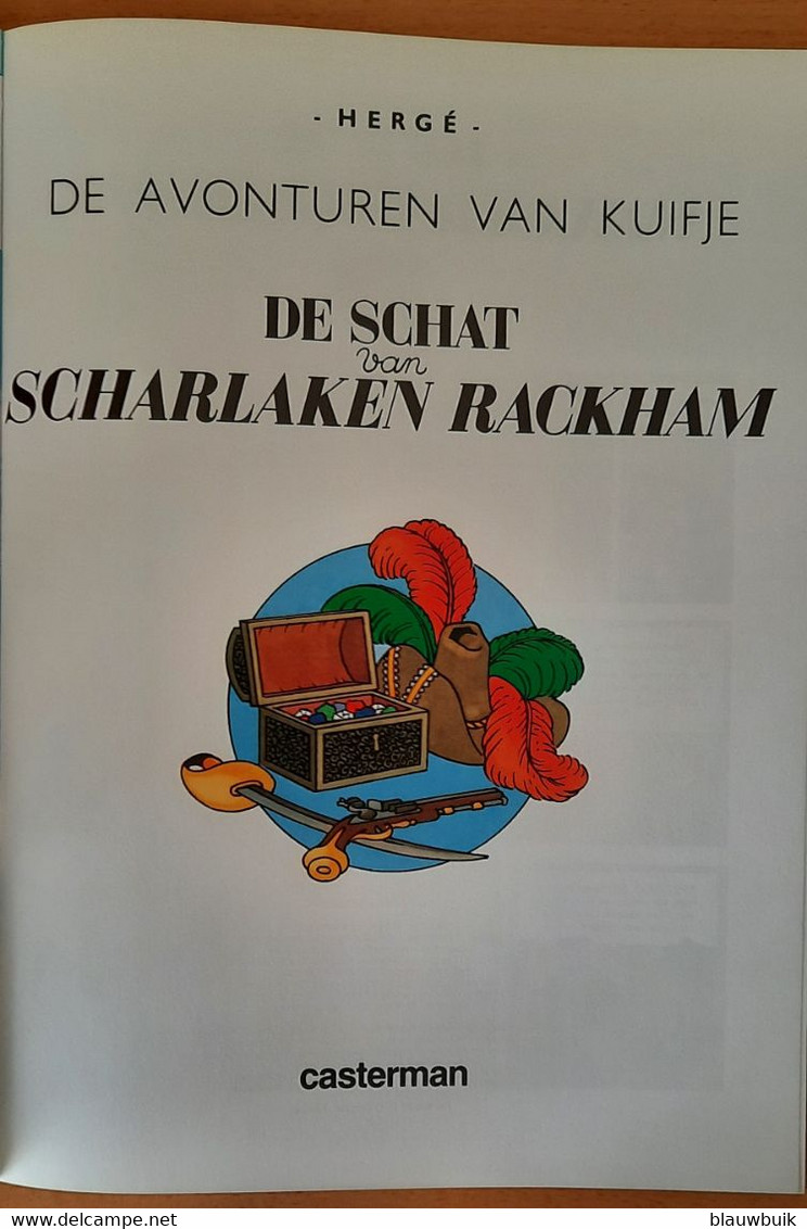 Kuifje 12 - De Schat Van Scharlaken Rackham (SC) - Kuifje