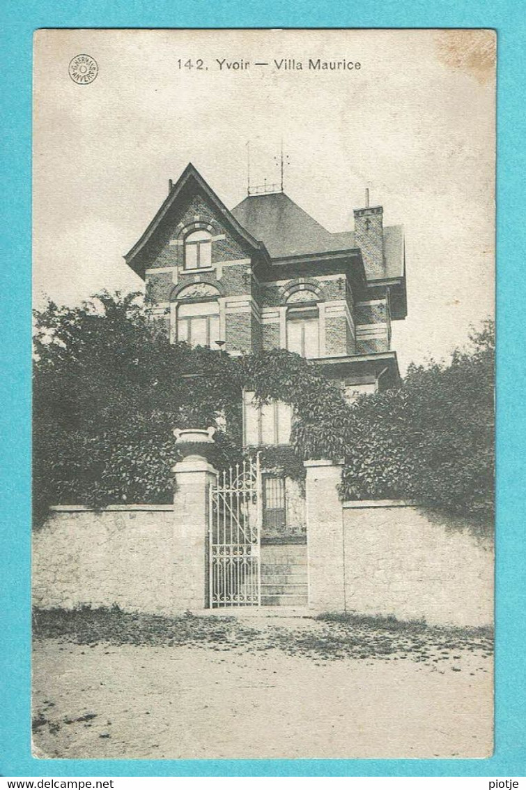 * Yvoir (Namur- La Wallonie) * (G. Hermans, Nr 142) Villa Maurice, Unique, Rare, TOP, Entrée, Zeldzaam, Ingang - Yvoir