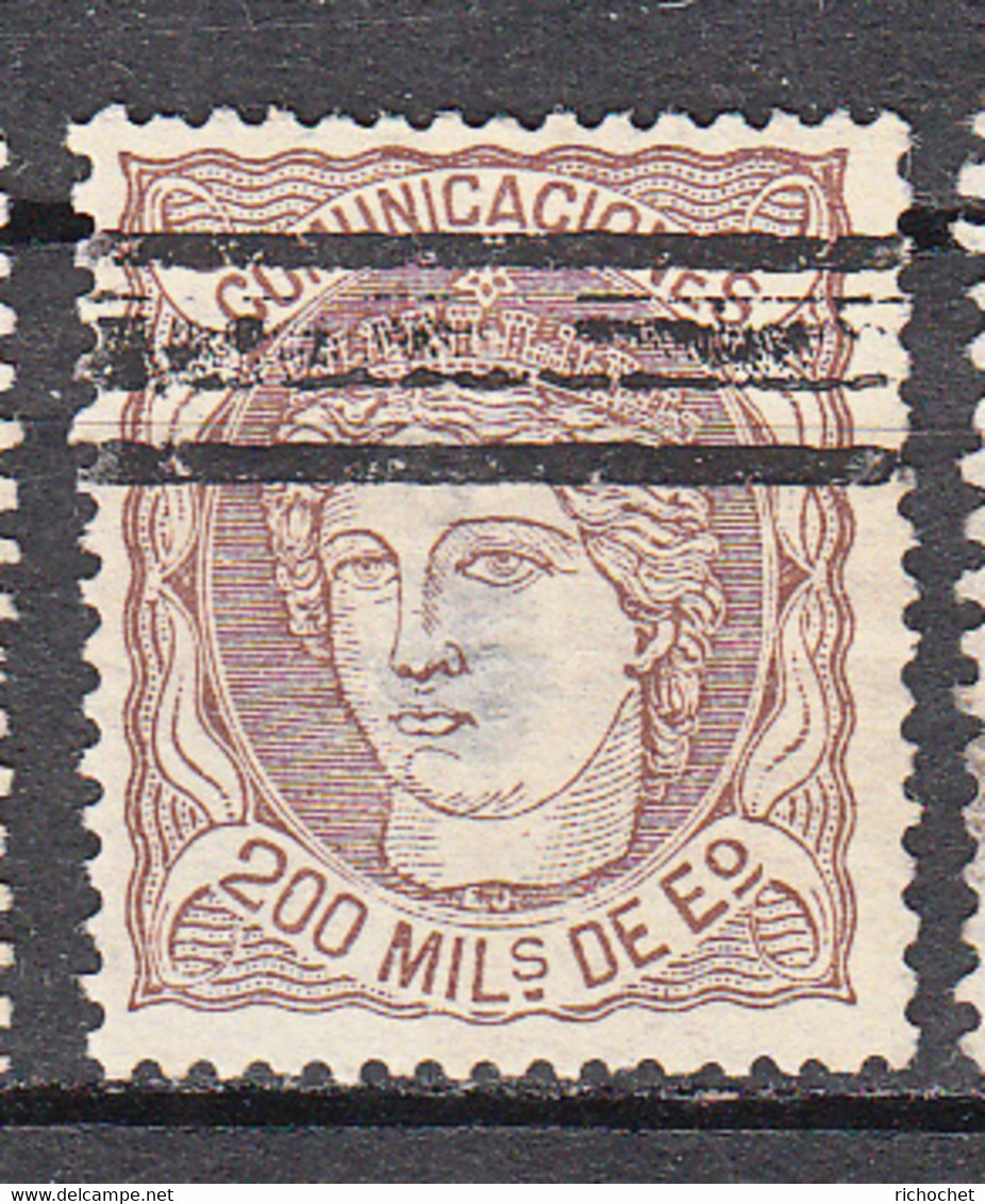 Espagne - 109 Annul. 3 Barres - Usados