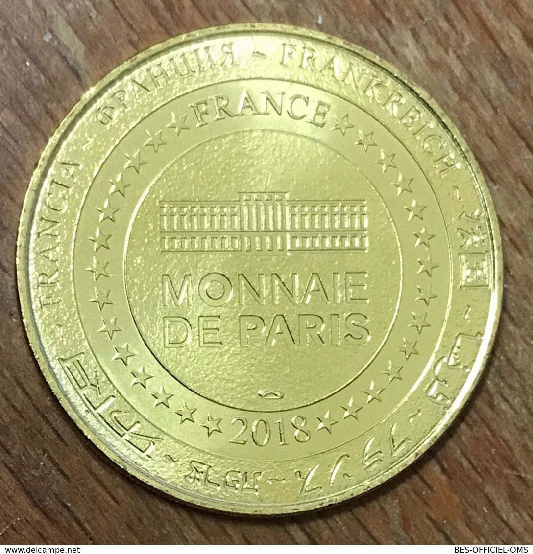 50 CHERBOURG CITÉ DE LA MER LE TITANIC MDP 2018 MÉDAILLE SOUVENIR MONNAIE DE PARIS JETON TOURISTIQUE MEDALS COIN TOKENS - 2018