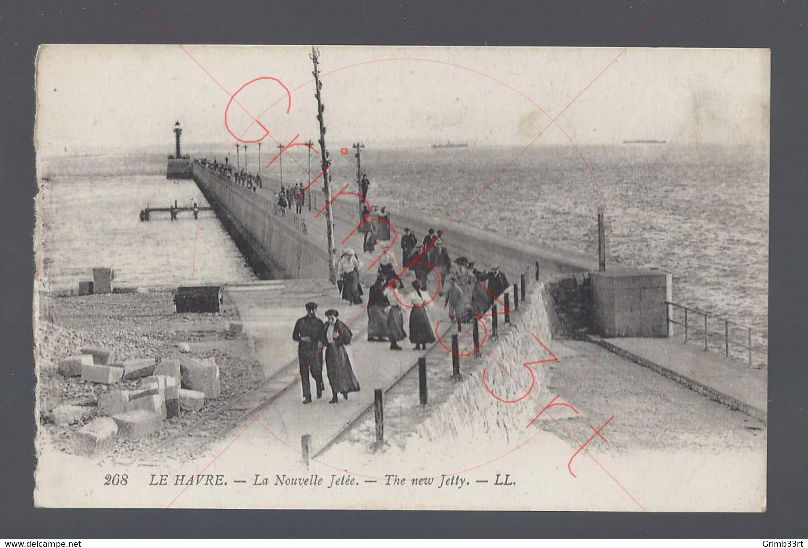 Le Havre - La Nouvelle Jetée - Postkaart - Cap De La Hève