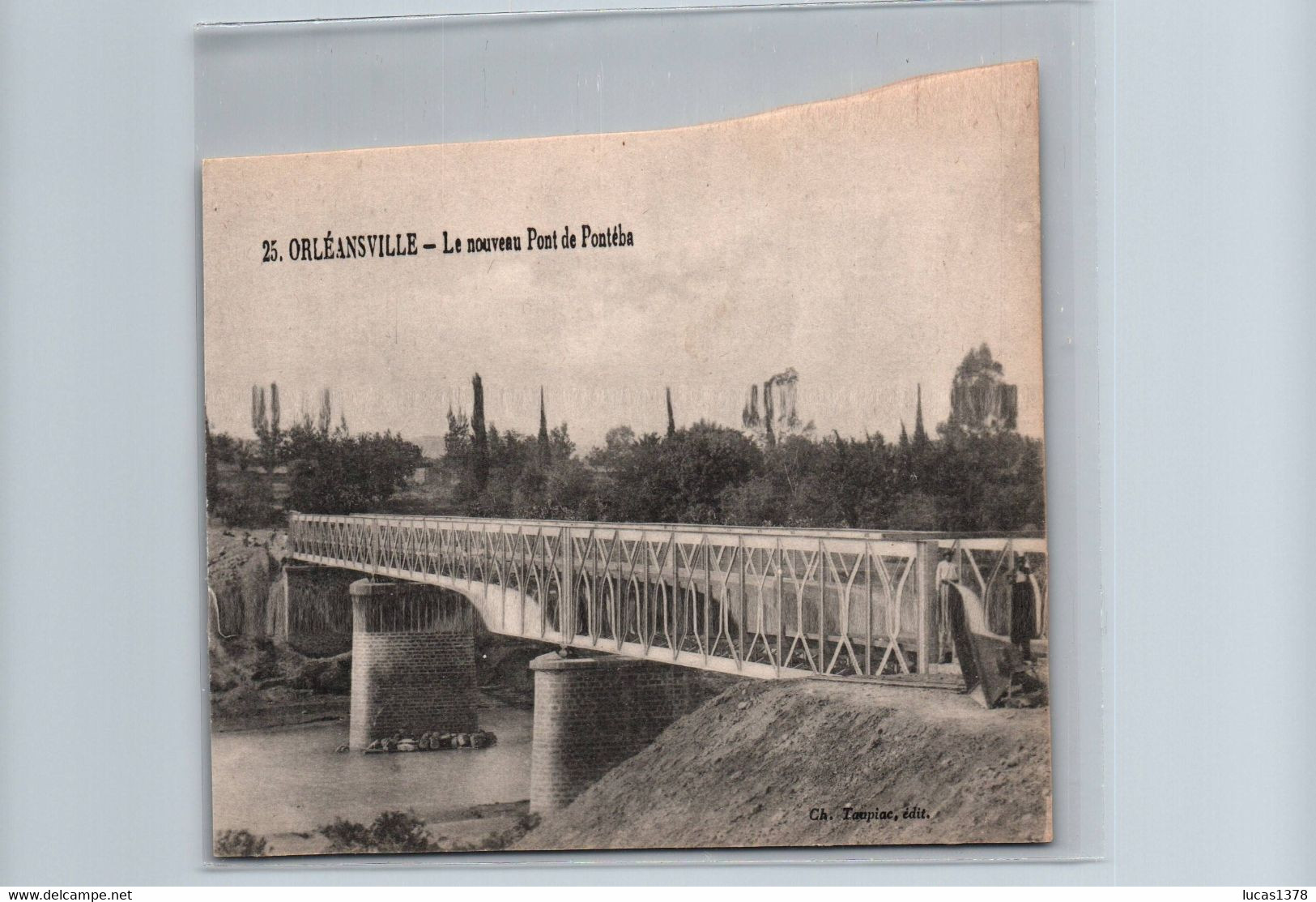 ORLEANSVILLE / LE NOUVEAU PONT DE PONTEBA - Chlef (Orléansville)