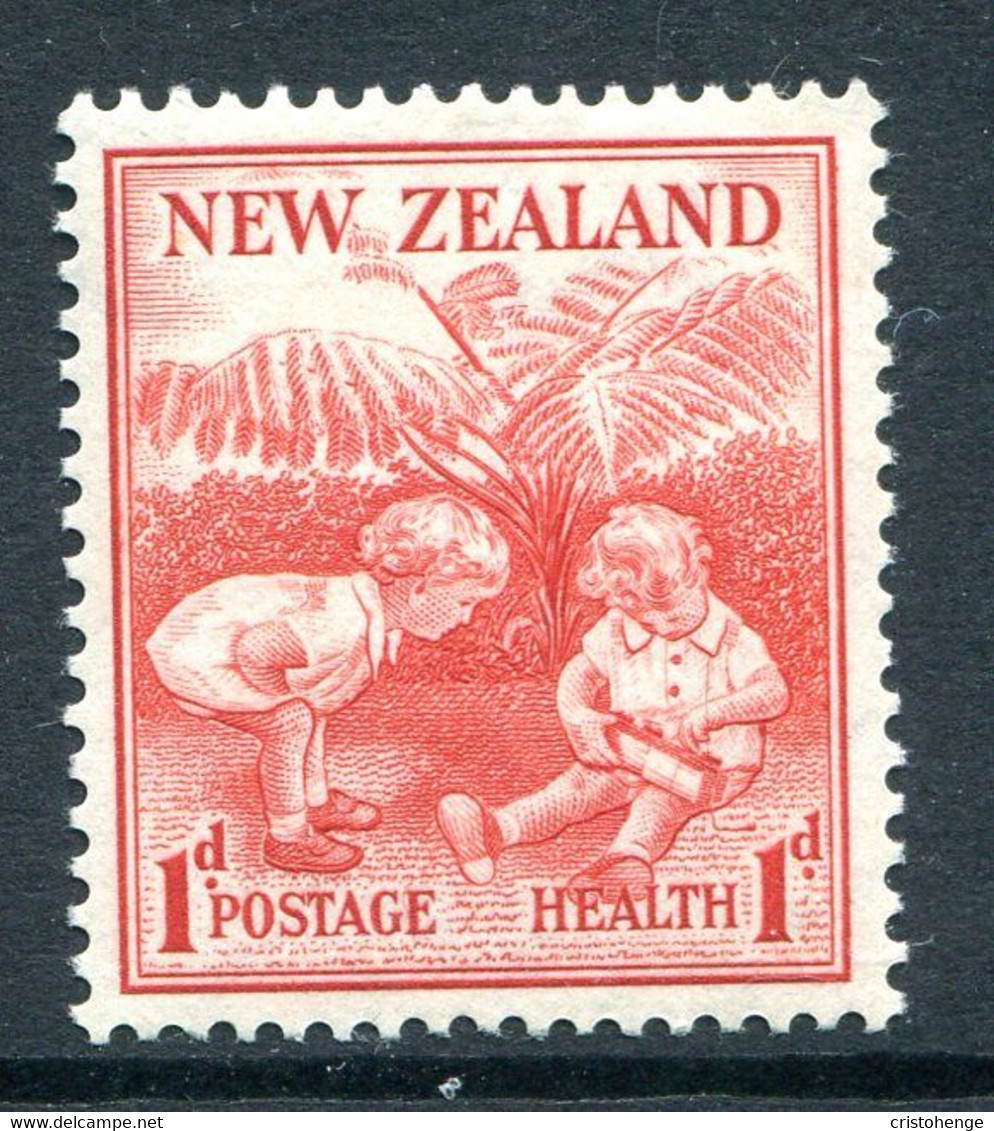 New Zealand 1938 Health - Children Playing HM (SG 610) - Neufs