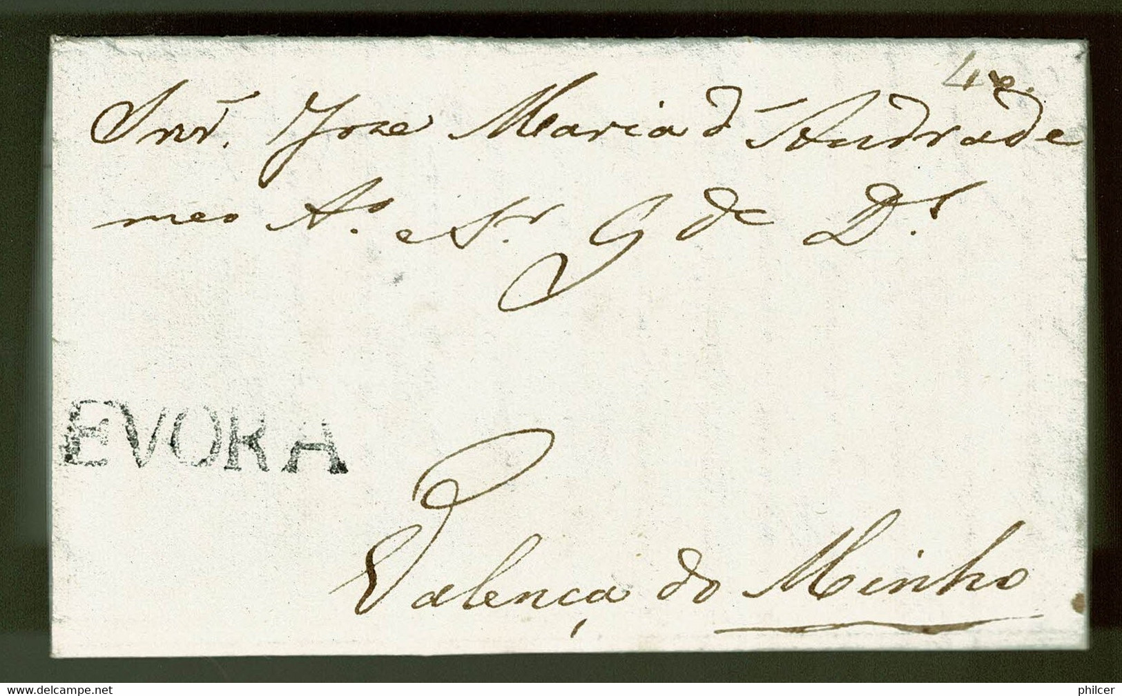 Portugal, 1839, Évora-Valença - ...-1853 Prephilately