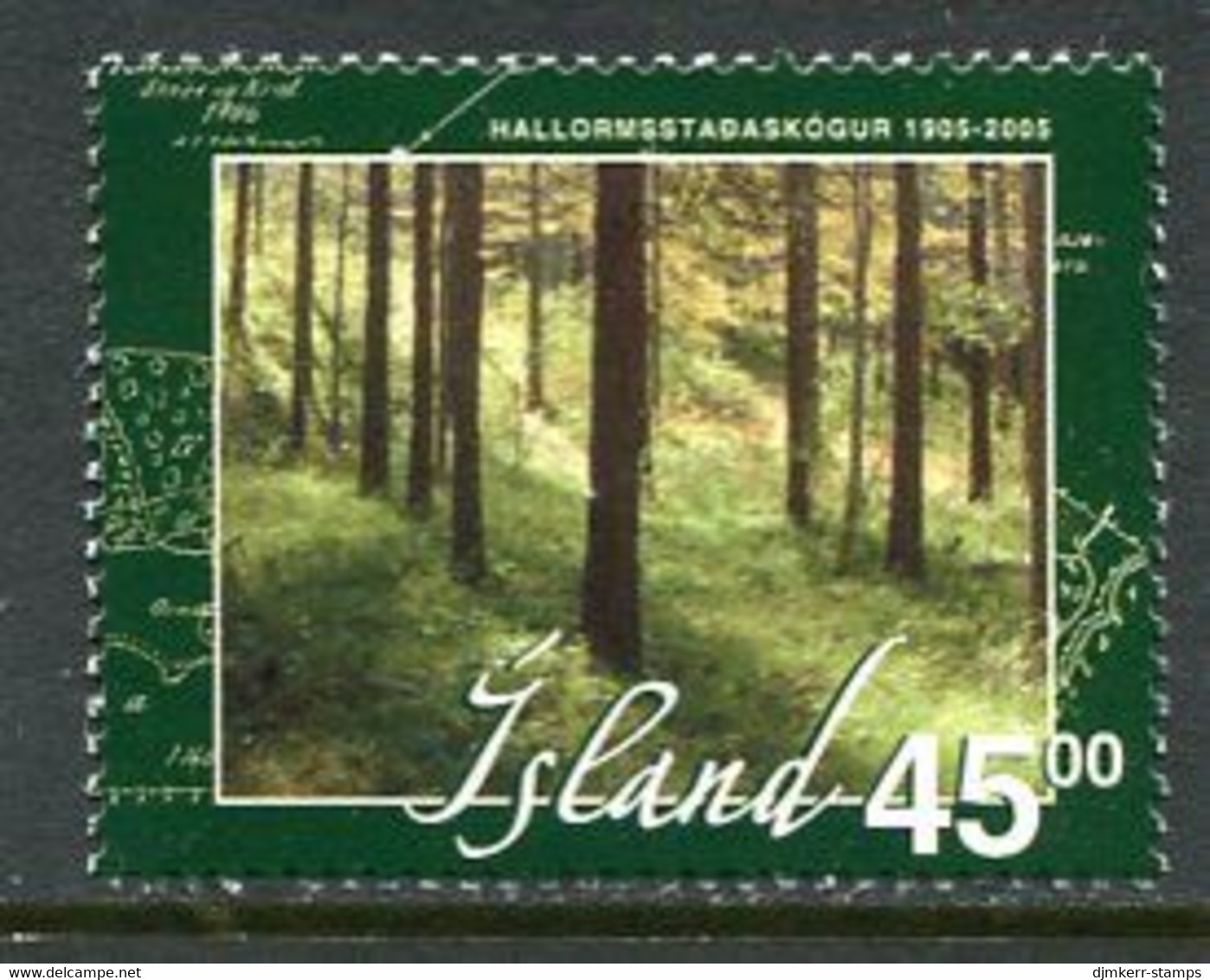 ICELAND  2005 Centenary Of Afforestation  MNH / **.  Michel 1084 - Unused Stamps