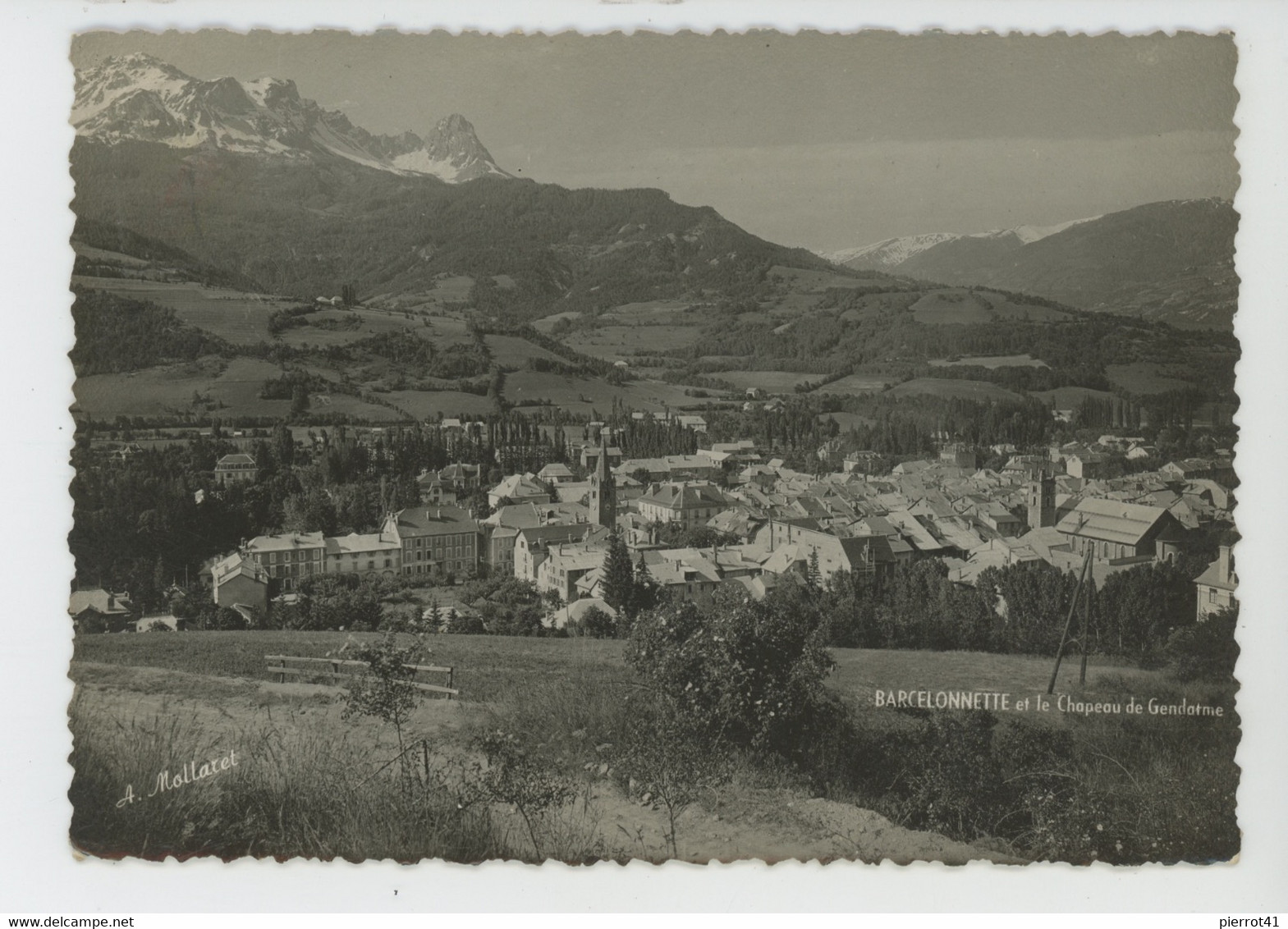 BARCELONNETTE Sur Les Bords De L'Ubaye - Barcelonnette