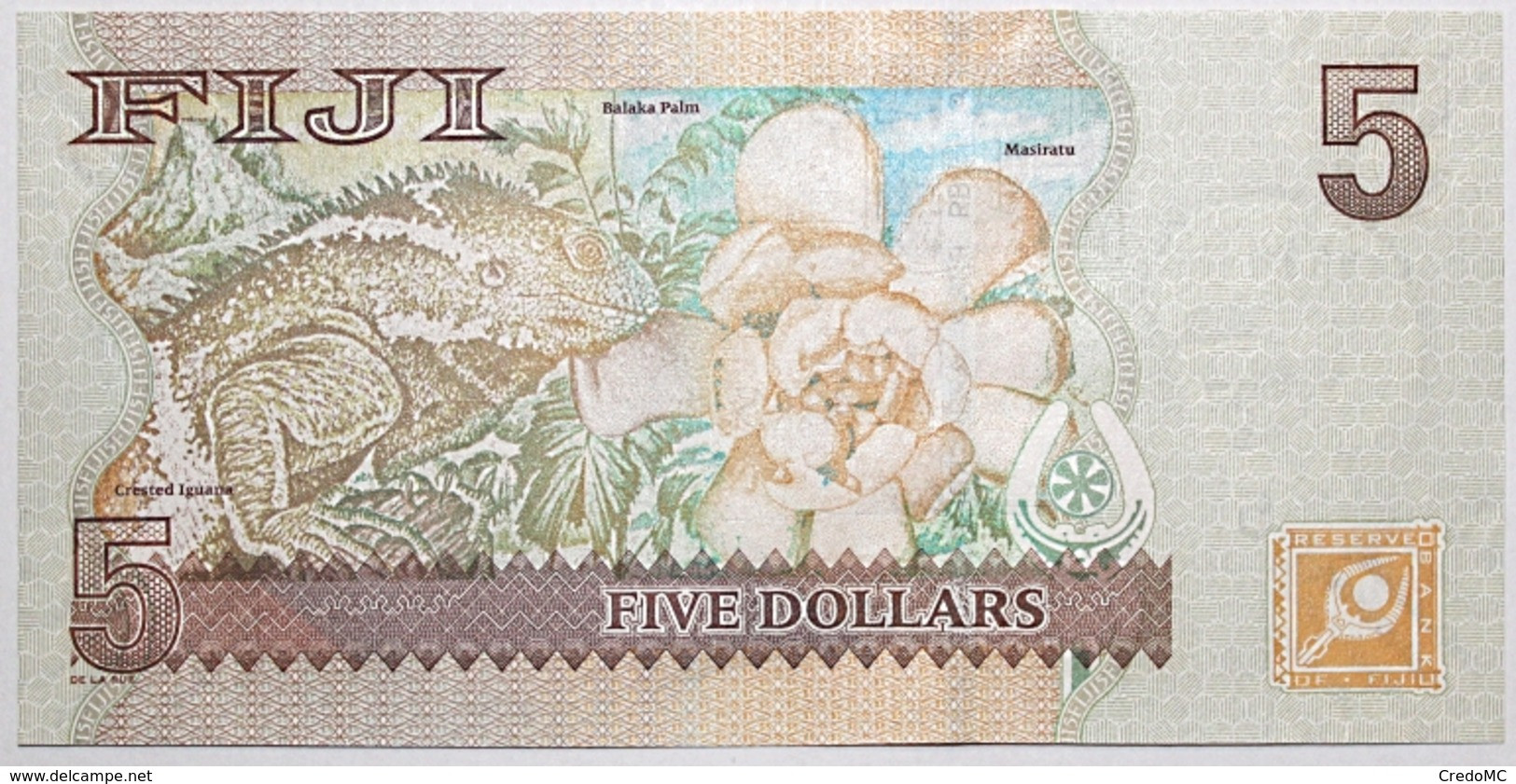 Fidji - 5 Dollars - 2007 - PICK 110a - NEUF - Fiji