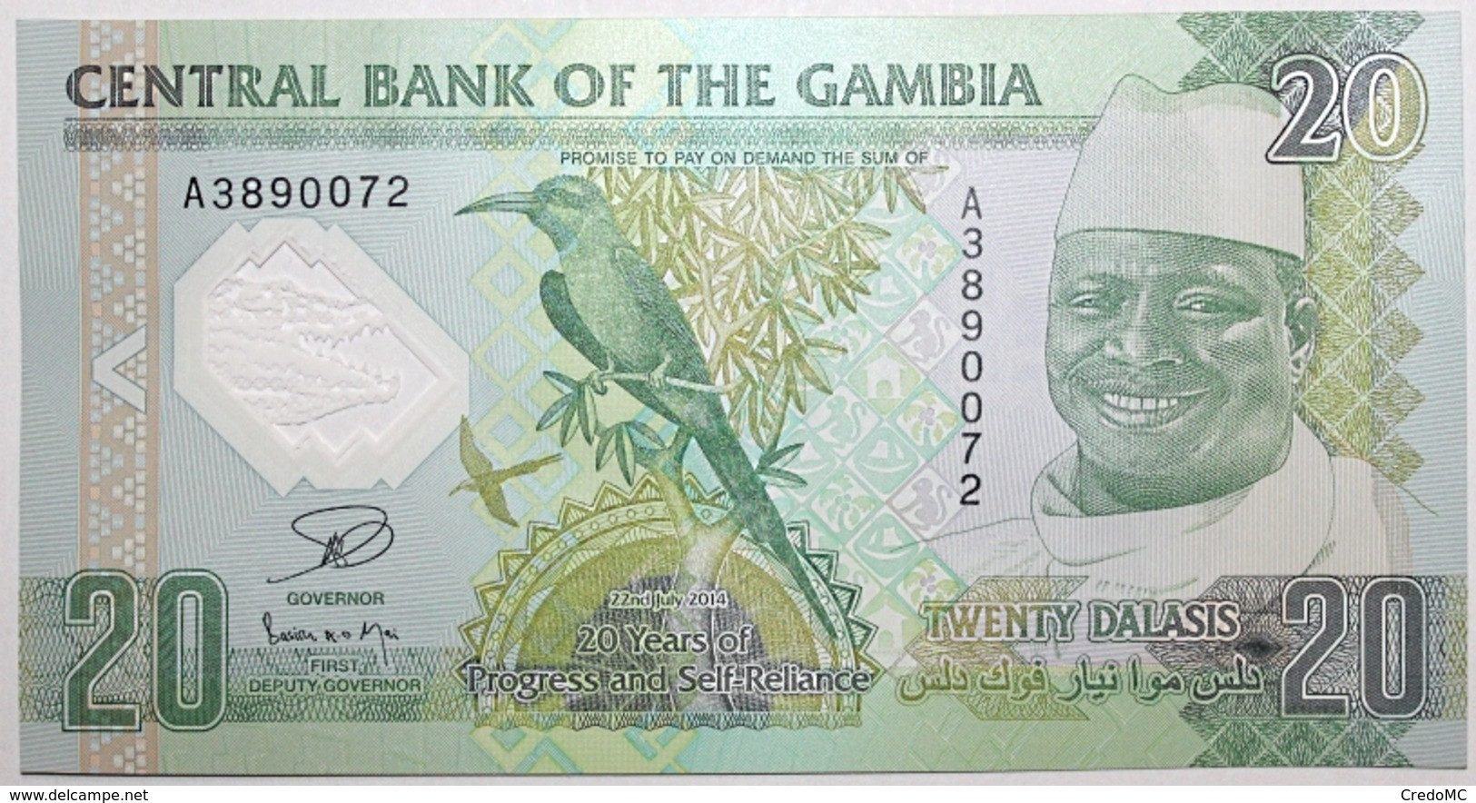 Gambie - 20 Dalasis - 2014 - PICK 30 - NEUF - Gambia