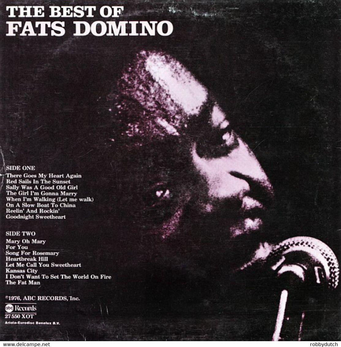 * LP * THE BEST OF FATS DOMINO (Holland 1976) - Soul - R&B