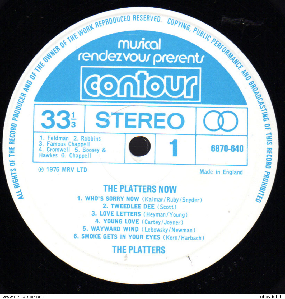 * LP *  THE PLATTERS - NOW (England 1974) - Soul - R&B