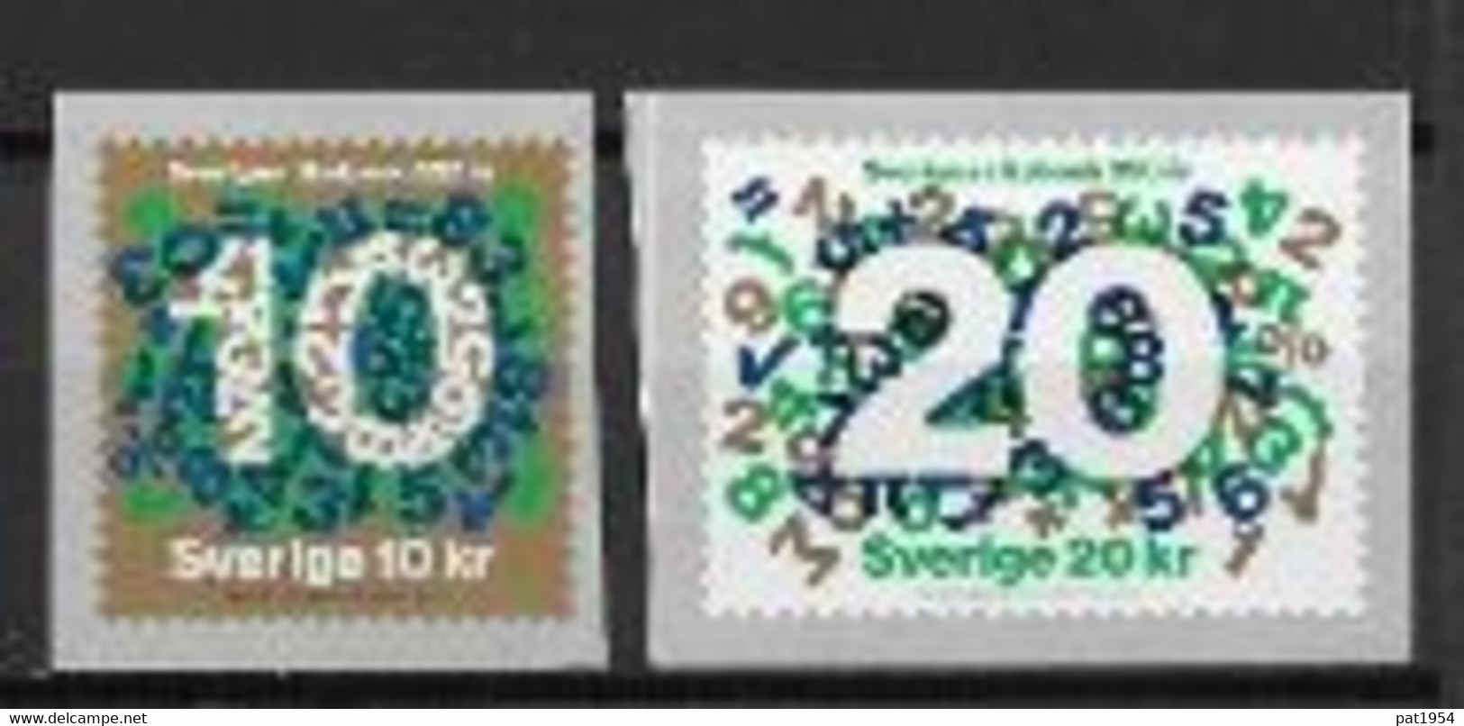 Suède 2018 N° 3194/3195 Neufs 350 Ans De La Banque D'Etat - Unused Stamps