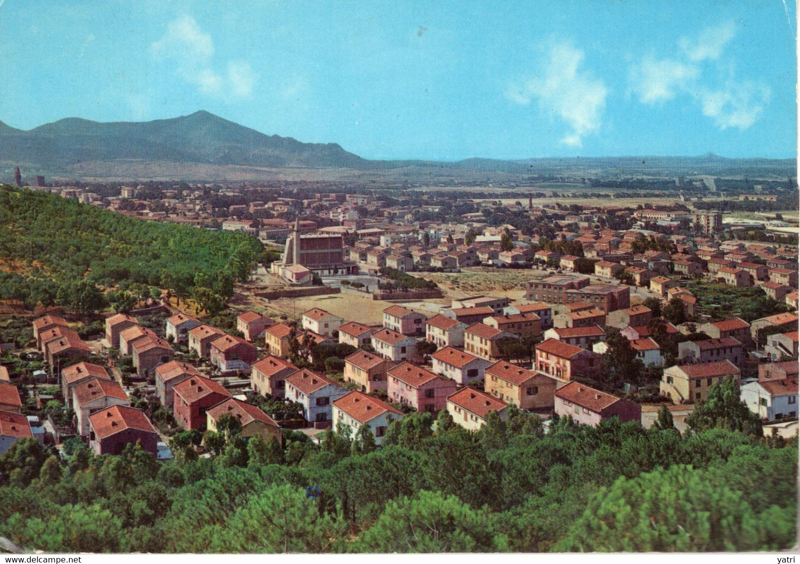 Carbonia - Panorama (viaggiata 1986) - Carbonia