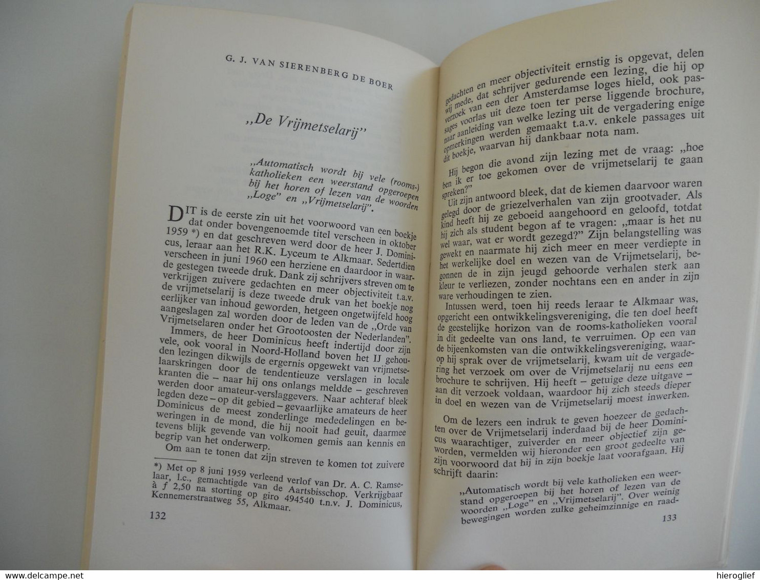 Maçonnieke Levensbeschouwing - Orde Van Vrijmetselaren / Loge Vrijmetselaars Broederschap Franc Maçons Vrijmetselarij - Esoterism