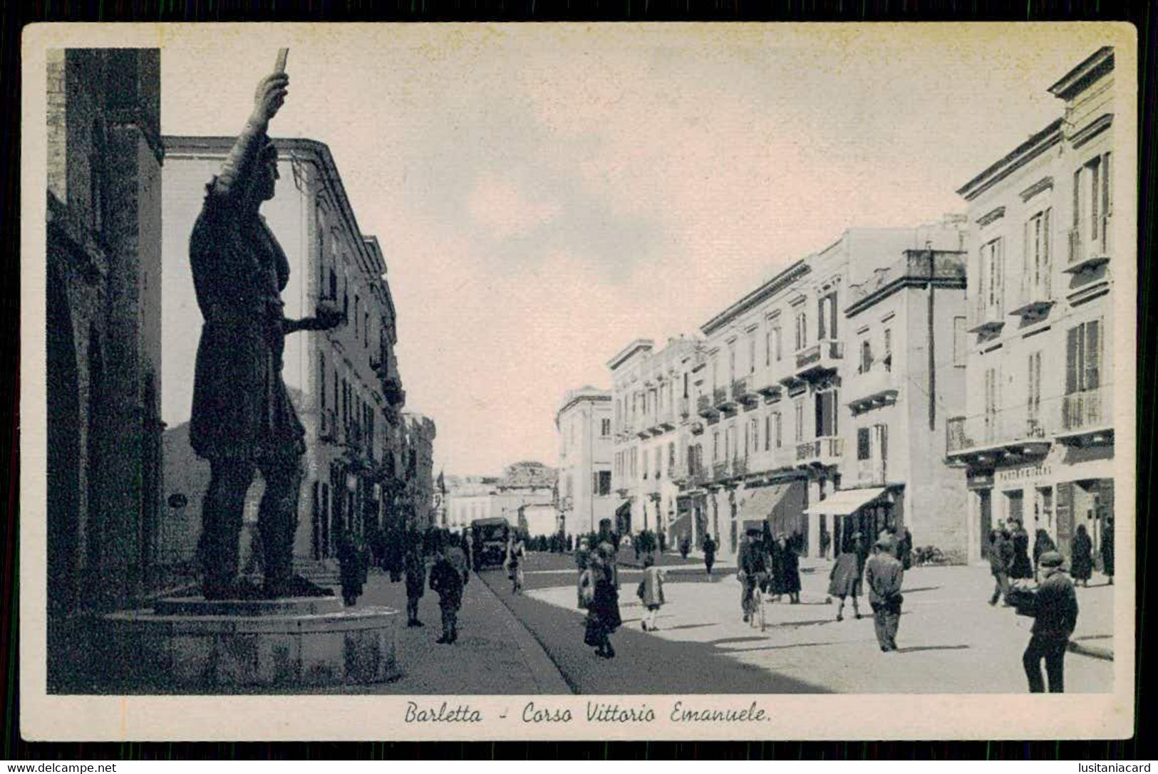 BARLETTA - Corso Vittorio Emanuele. ( Ediz. Giovanni Papeo) Carte Postale - Barletta
